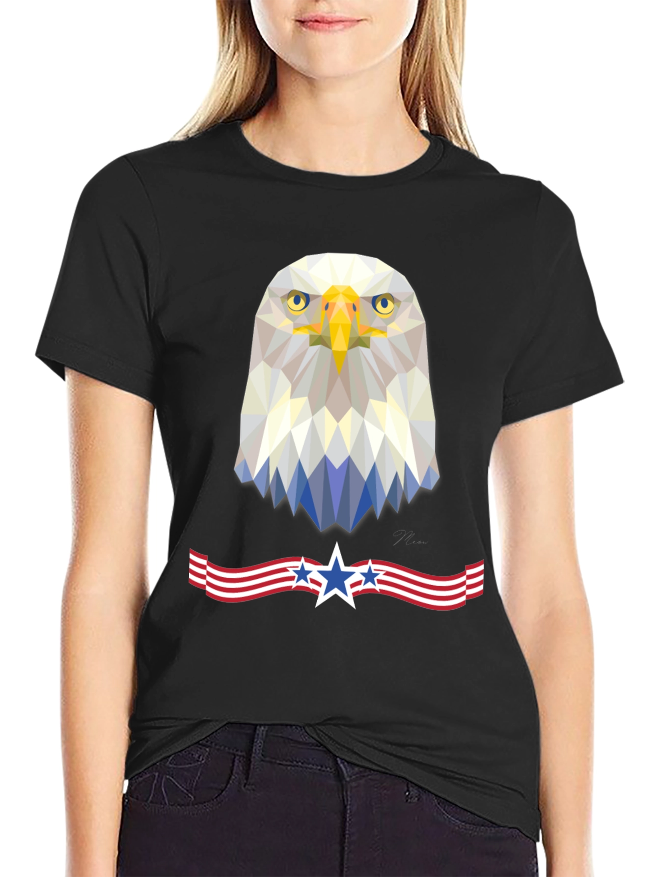 Patriotic Eagle Graphic Tee