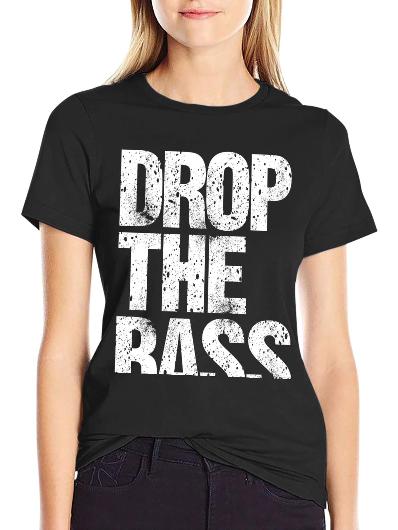 Drop The Bass Black T-Shirt