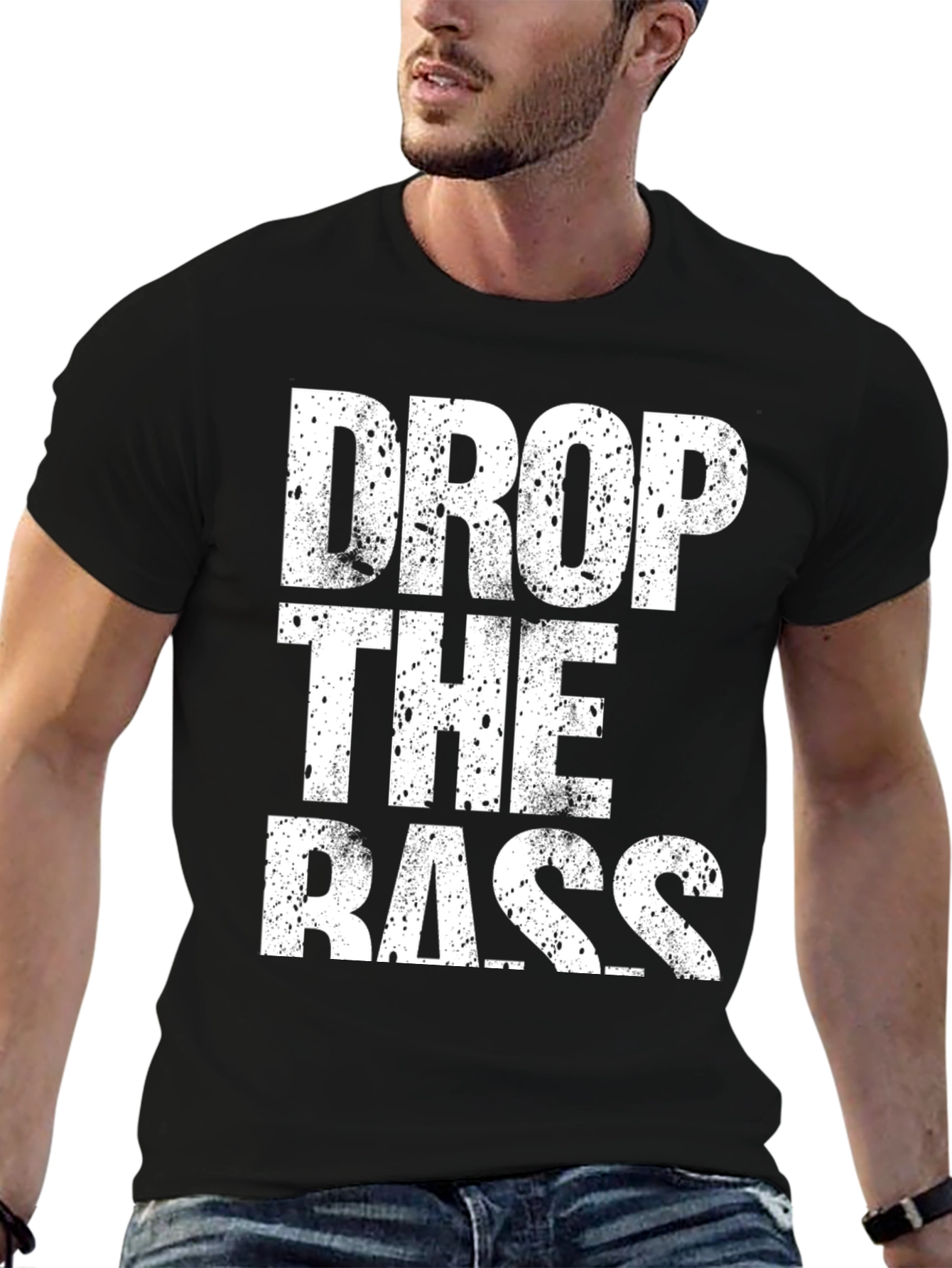 Drop The Bass Black T-Shirt
