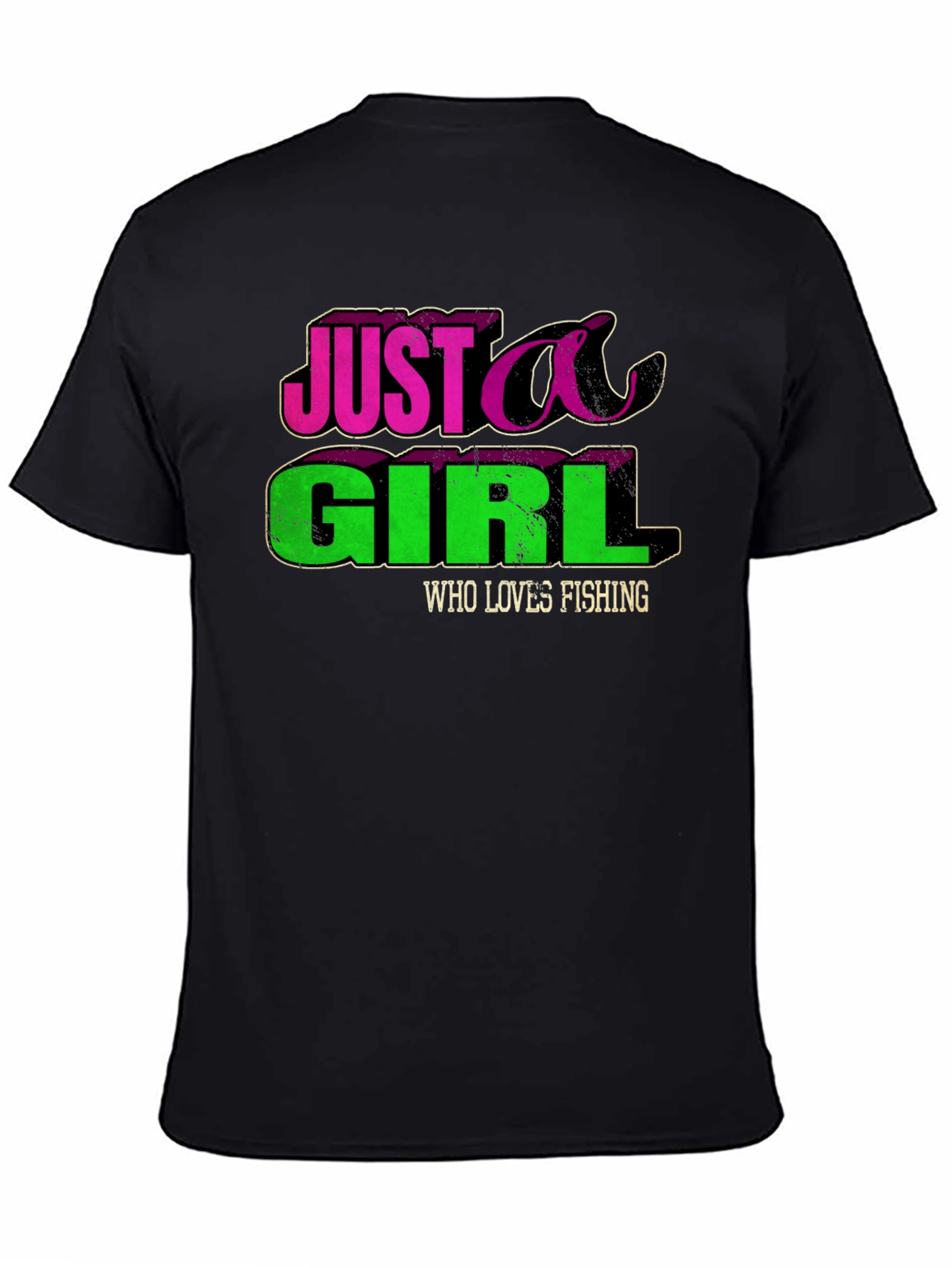 Just A Girl Who Loves Fishing T-Shirt