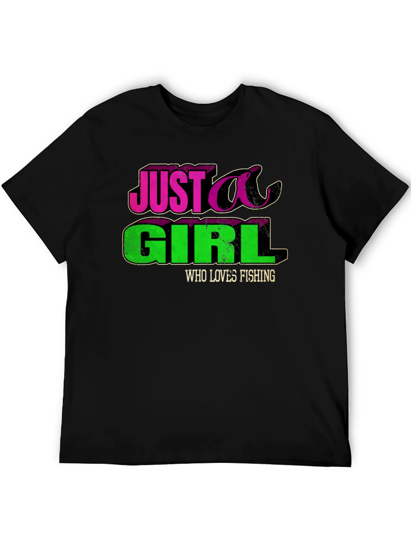 Just A Girl Who Loves Fishing T-Shirt