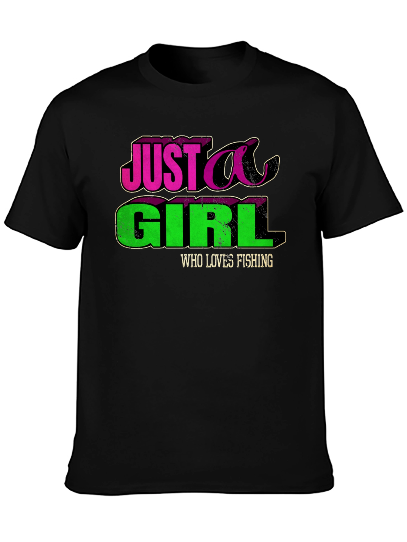 Just A Girl Who Loves Fishing T-Shirt