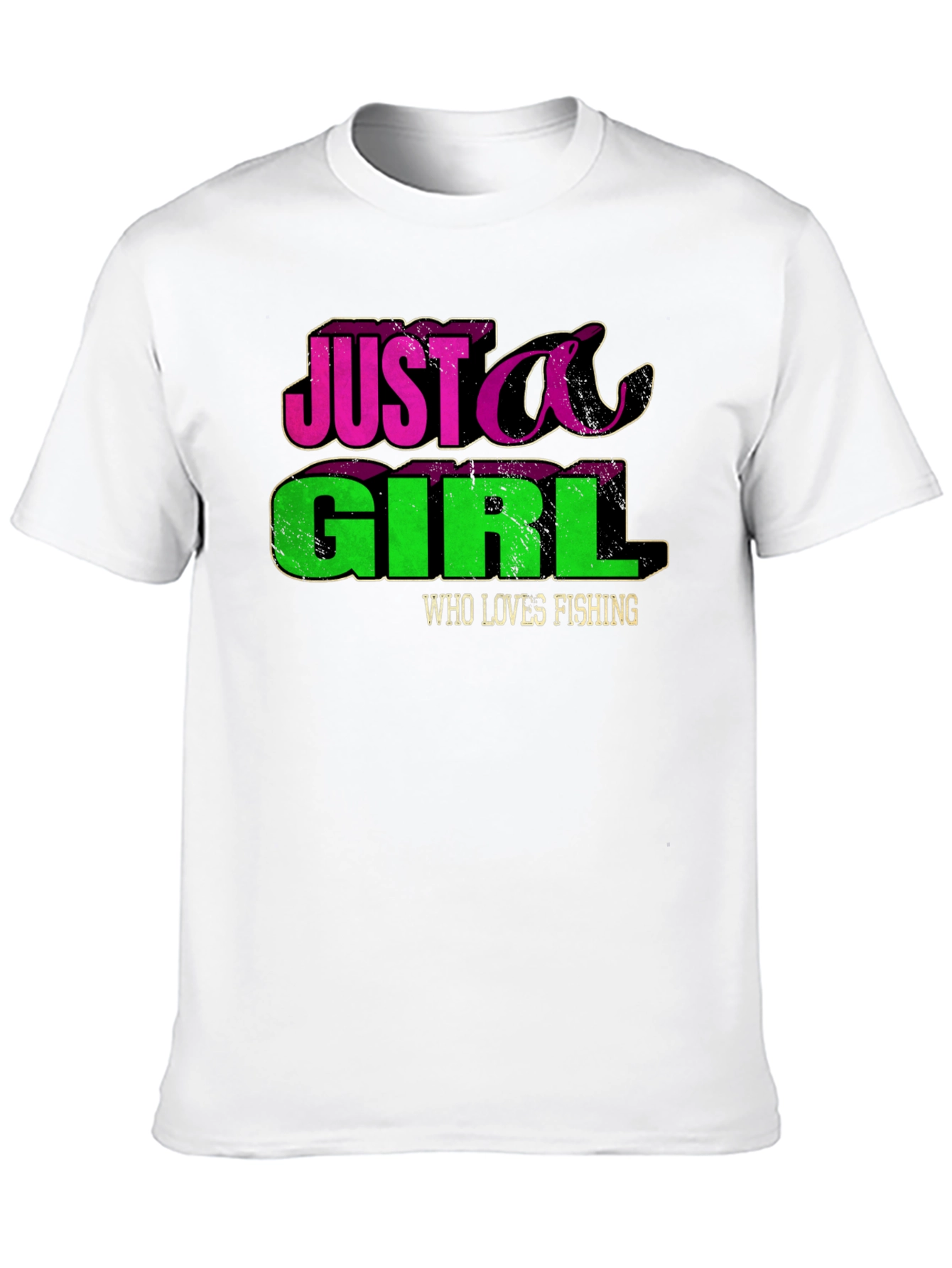 Just A Girl Who Loves Fishing T-Shirt