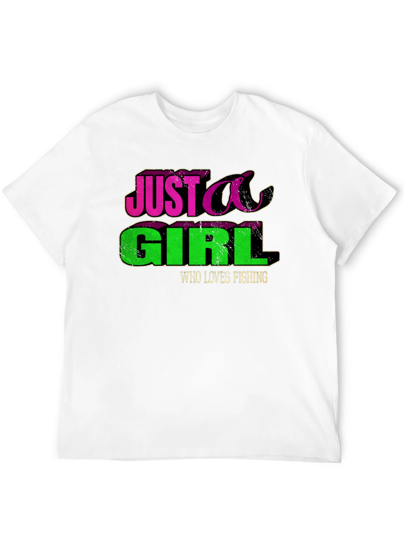 Just A Girl Who Loves Fishing T-Shirt