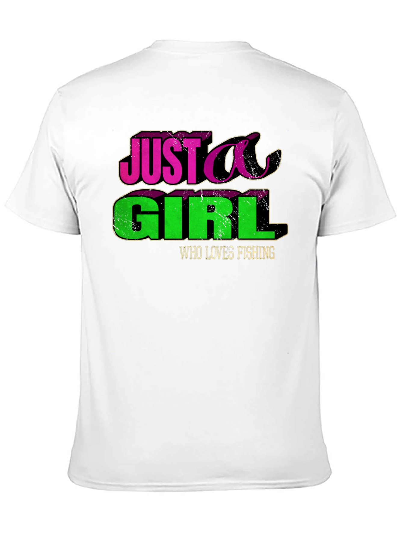 Just A Girl Who Loves Fishing T-Shirt