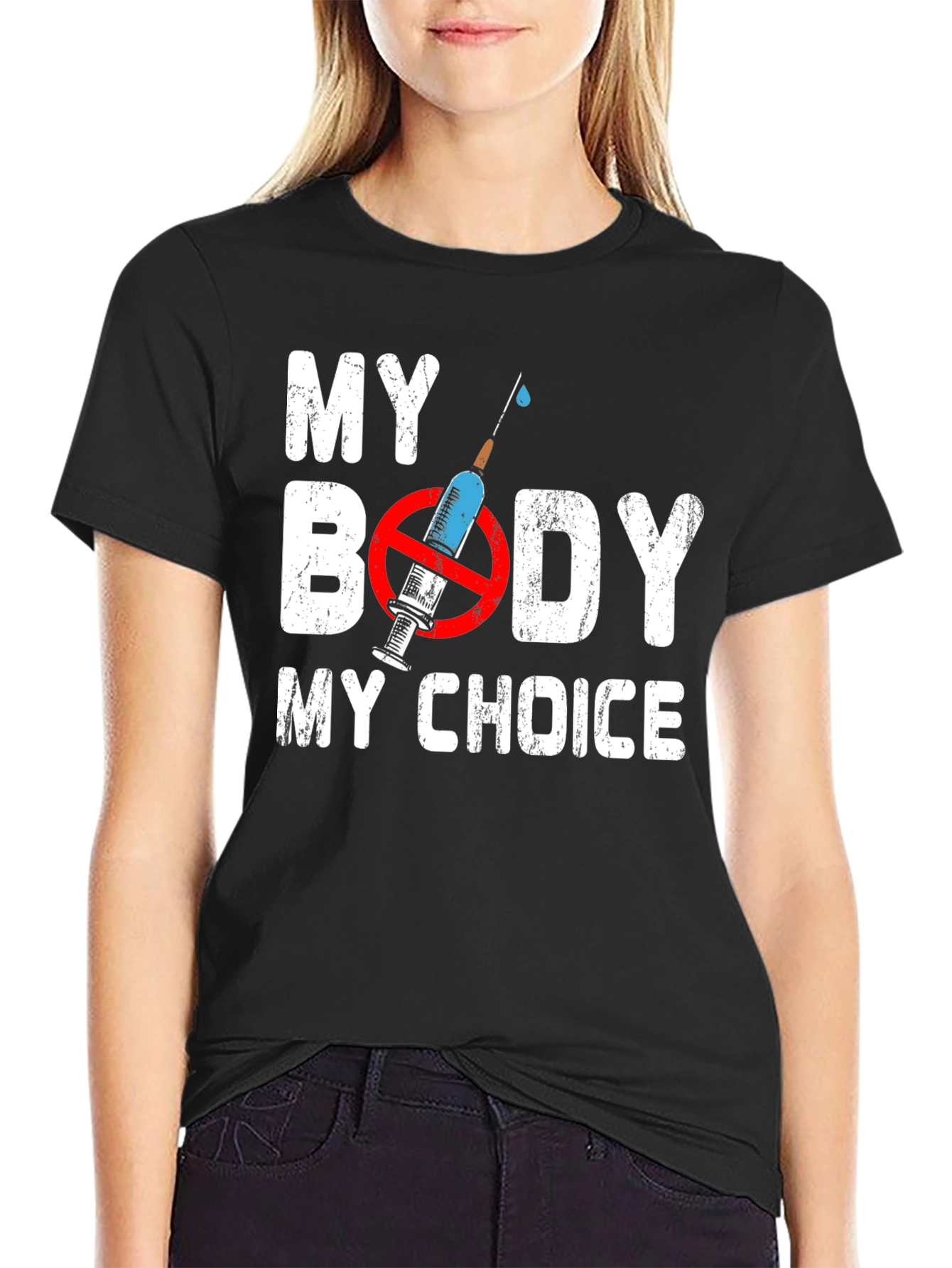My Body My Choice Anti-Vaccine T-Shirt
