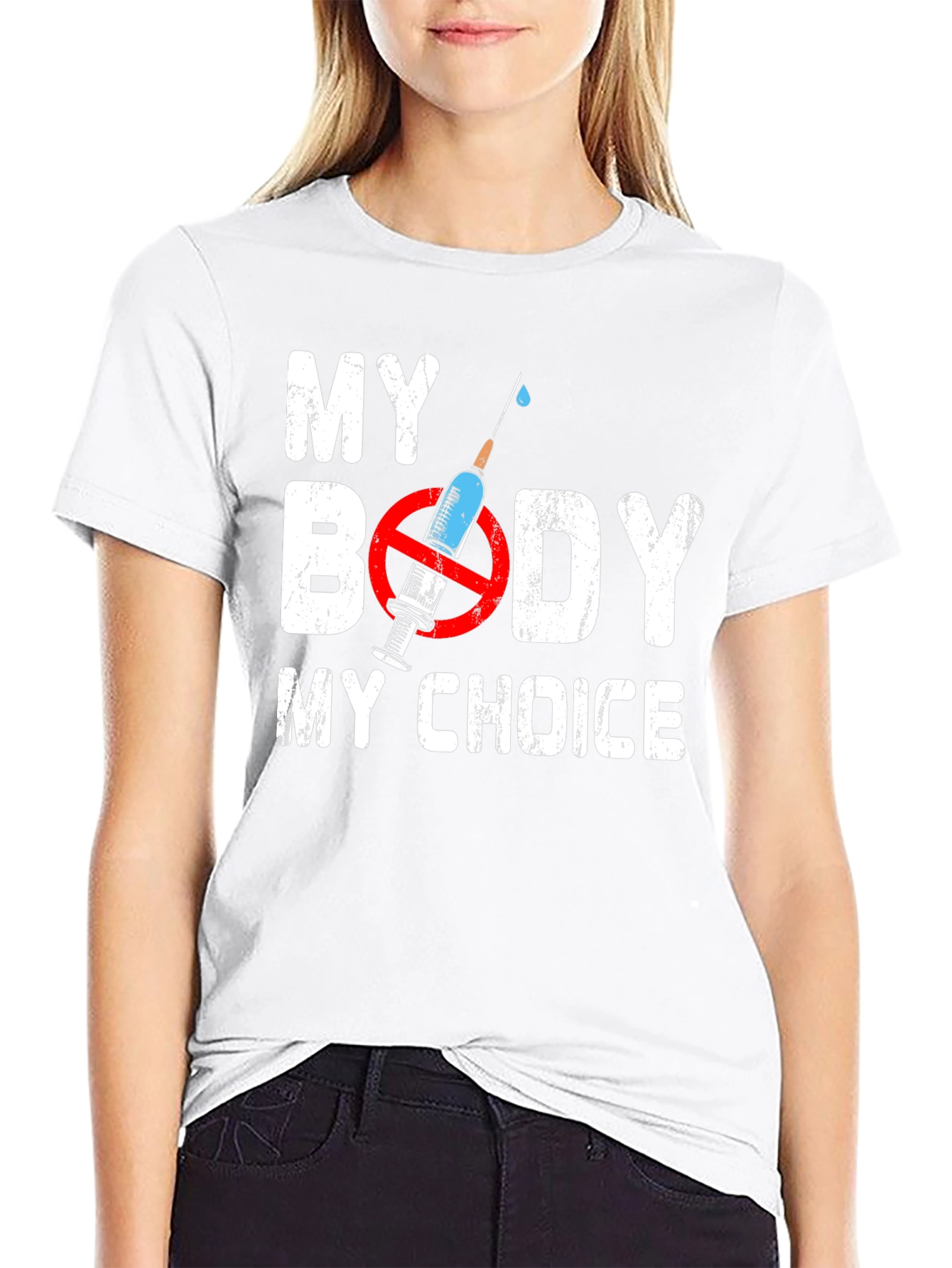 My Body My Choice Anti-Vaccine T-Shirt