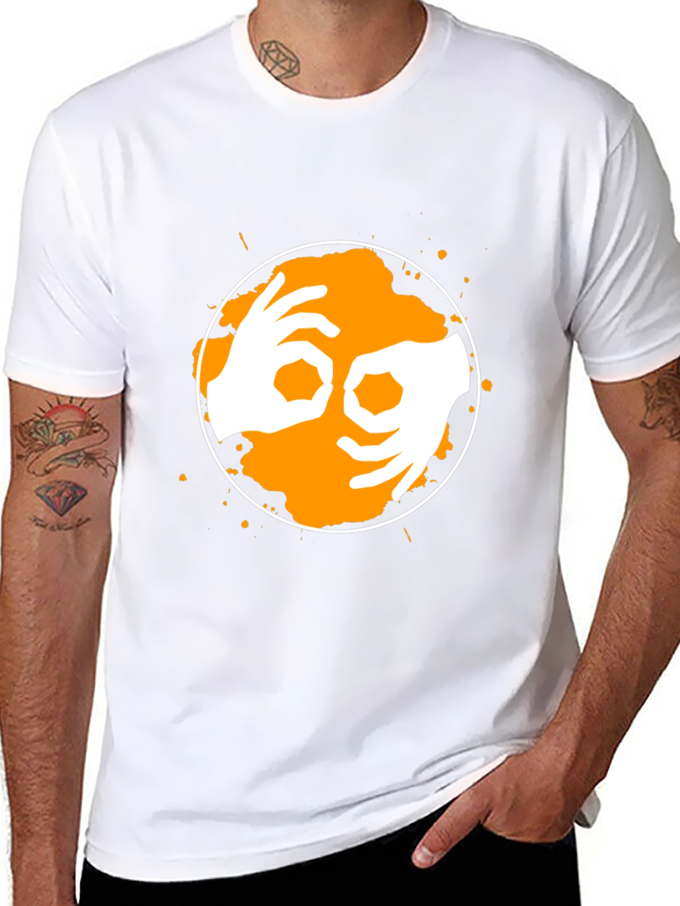 ASL Interpreter T-Shirt - Sign Language Design