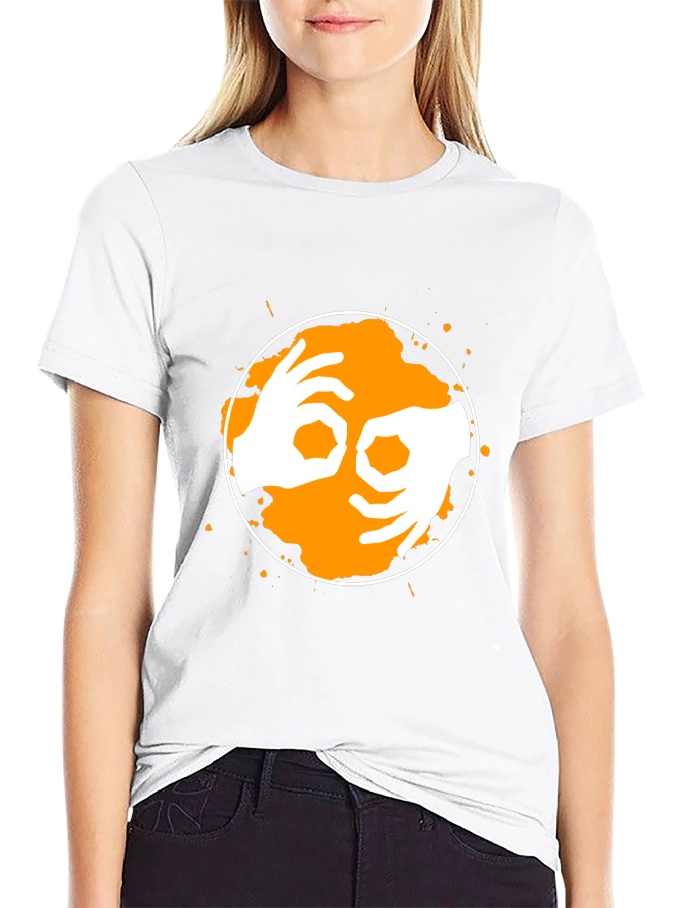 ASL Interpreter T-Shirt - Sign Language Design