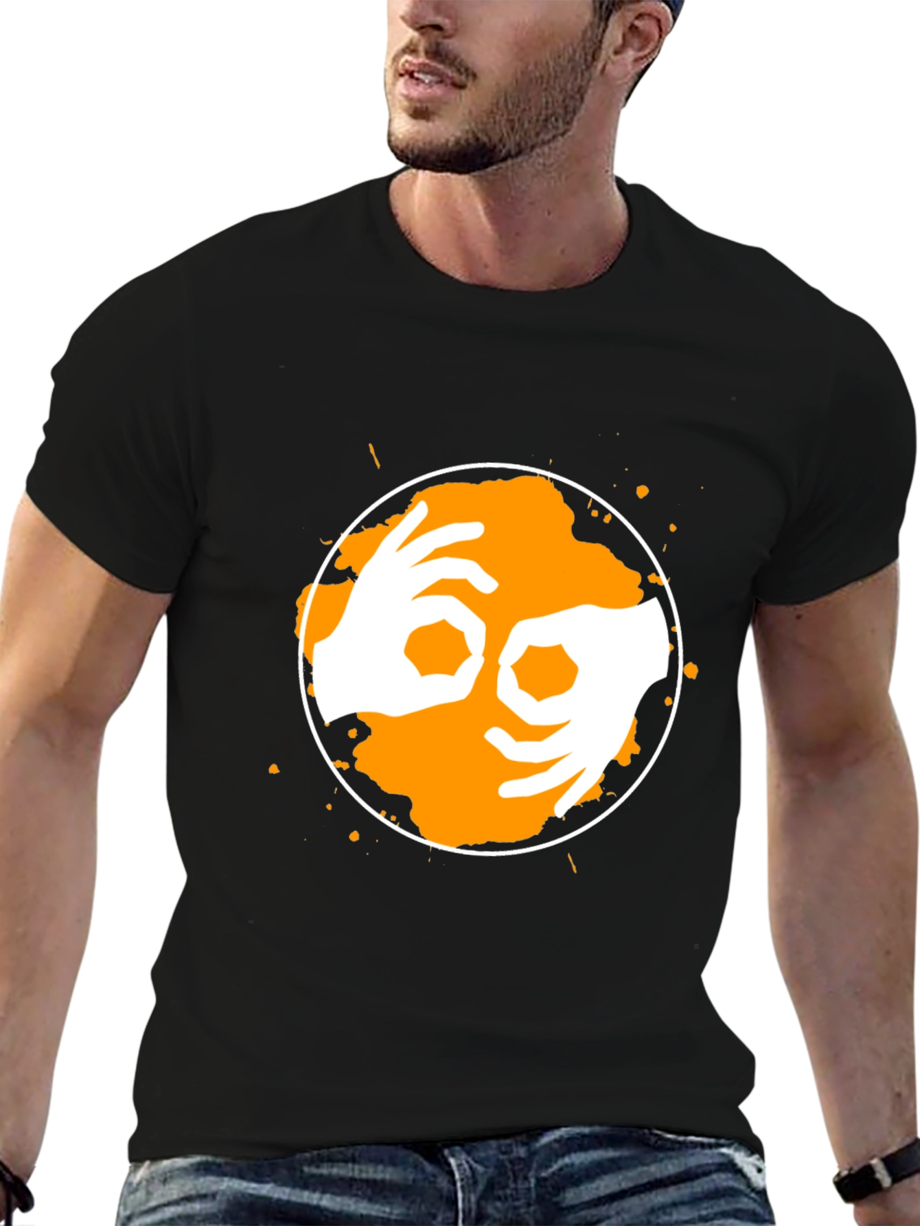 ASL Interpreter T-Shirt - Sign Language Design