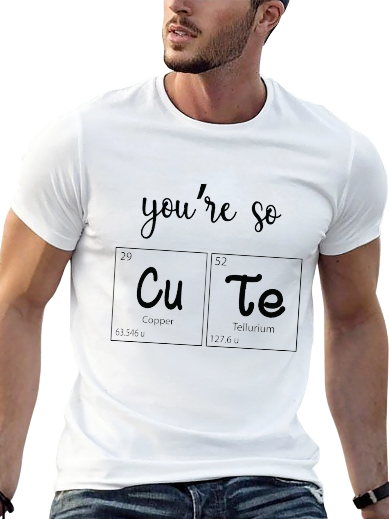 Youre So Cu-Te T-Shirt - Chemistry Elements Pun