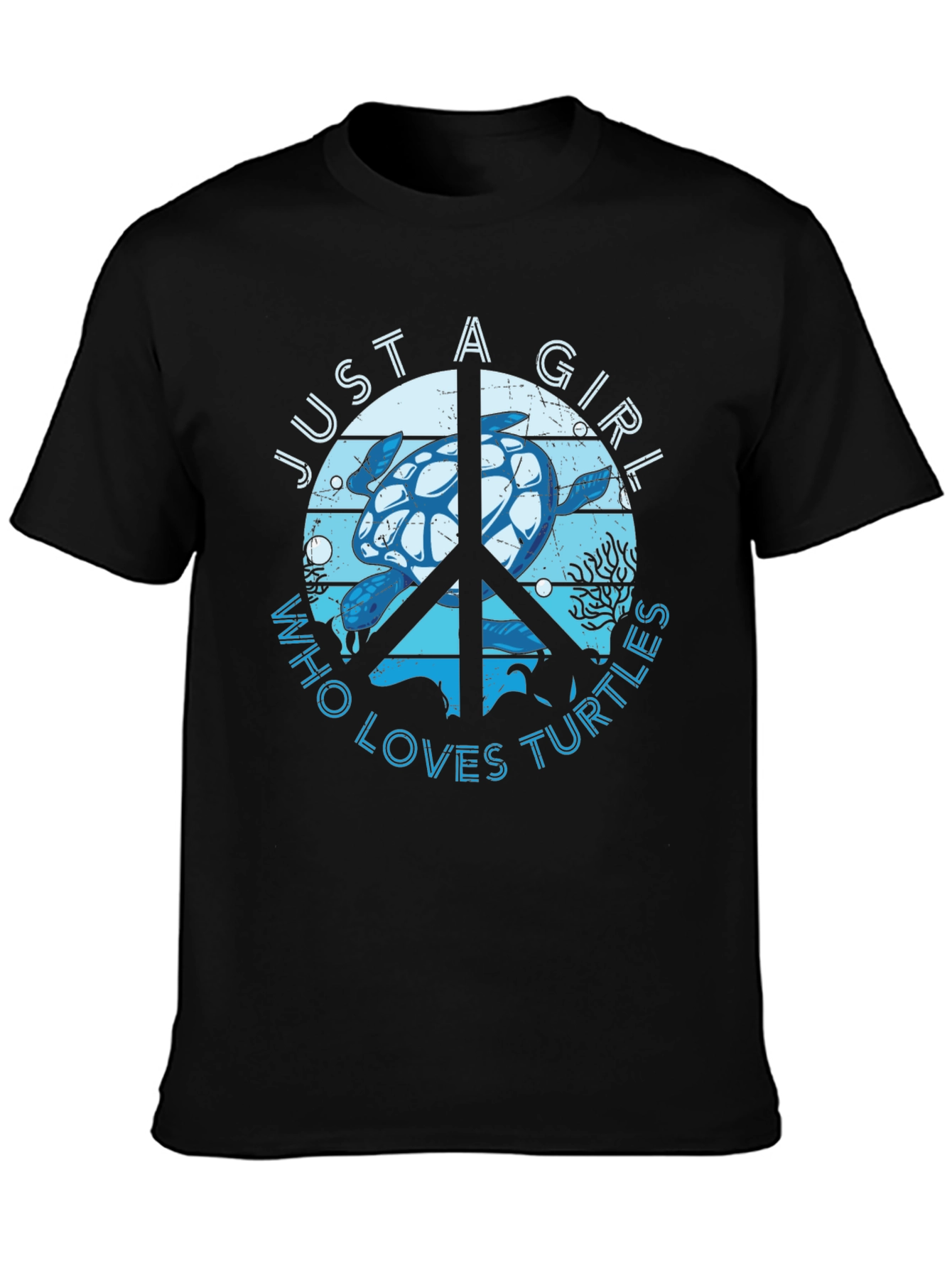 Just A Girl Who Loves Turtles T-Shirt