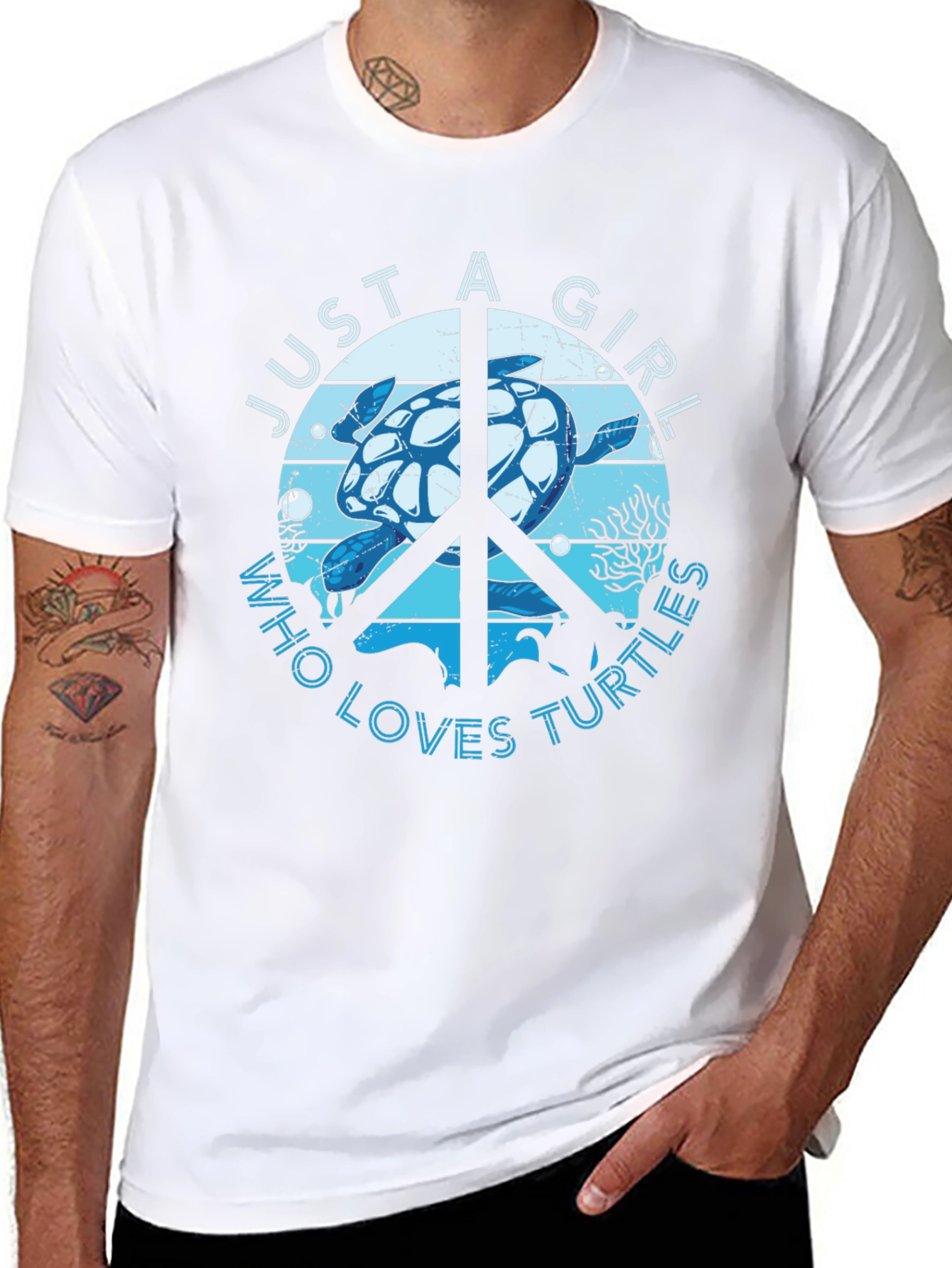 Just A Girl Who Loves Turtles T-Shirt
