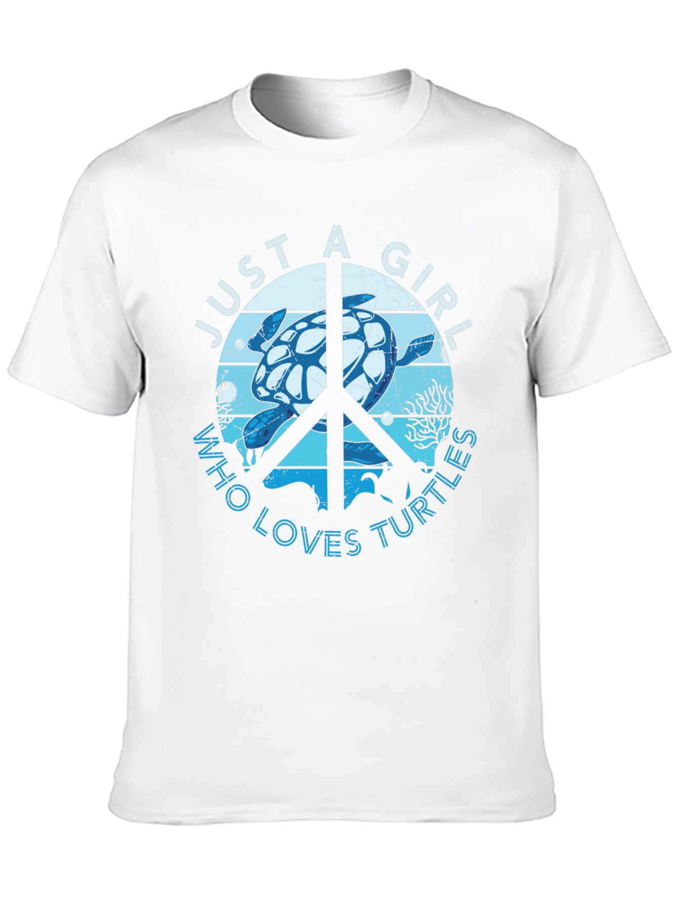 Just A Girl Who Loves Turtles T-Shirt