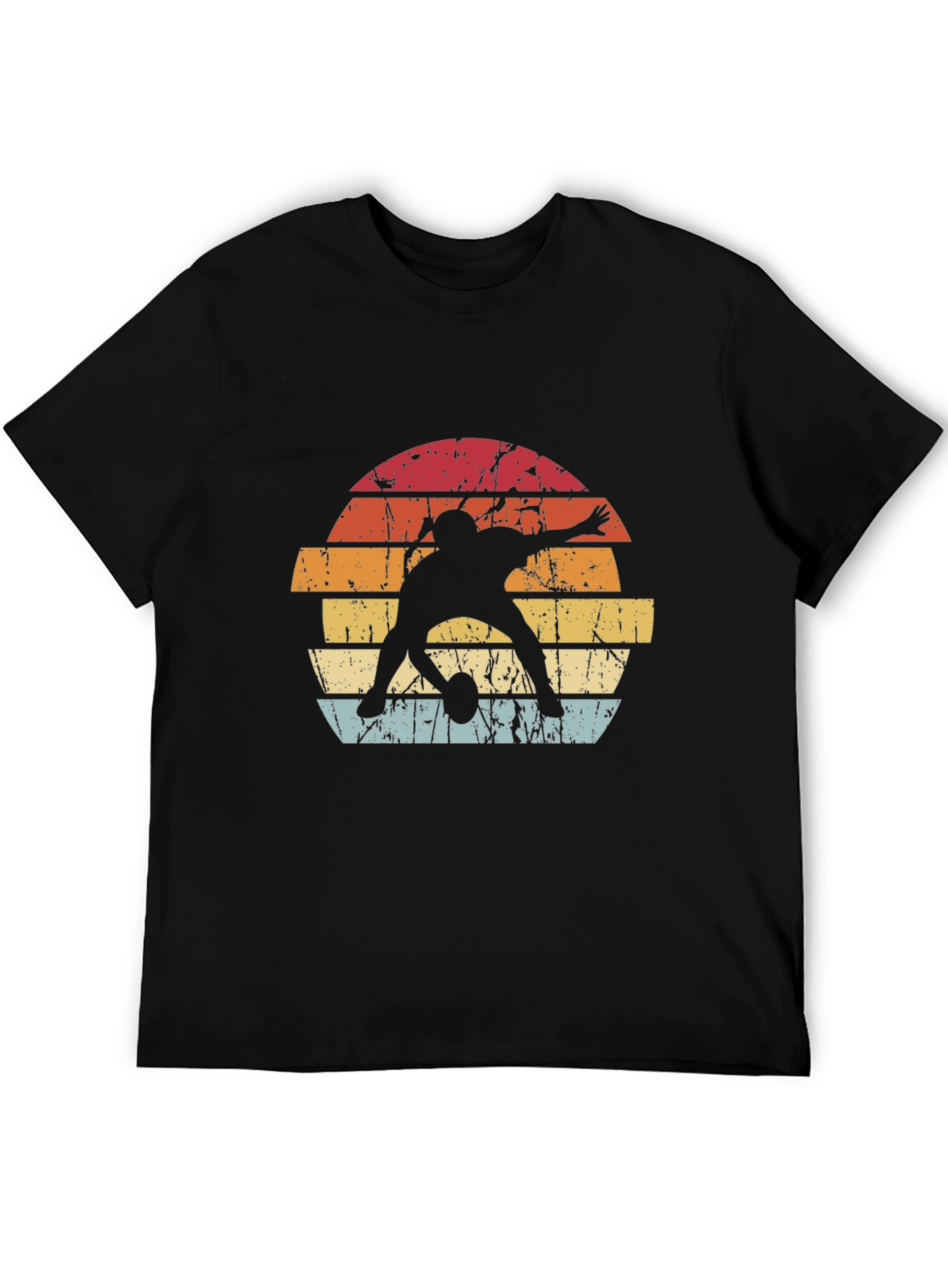 Retro Football Silhouette T-Shirt