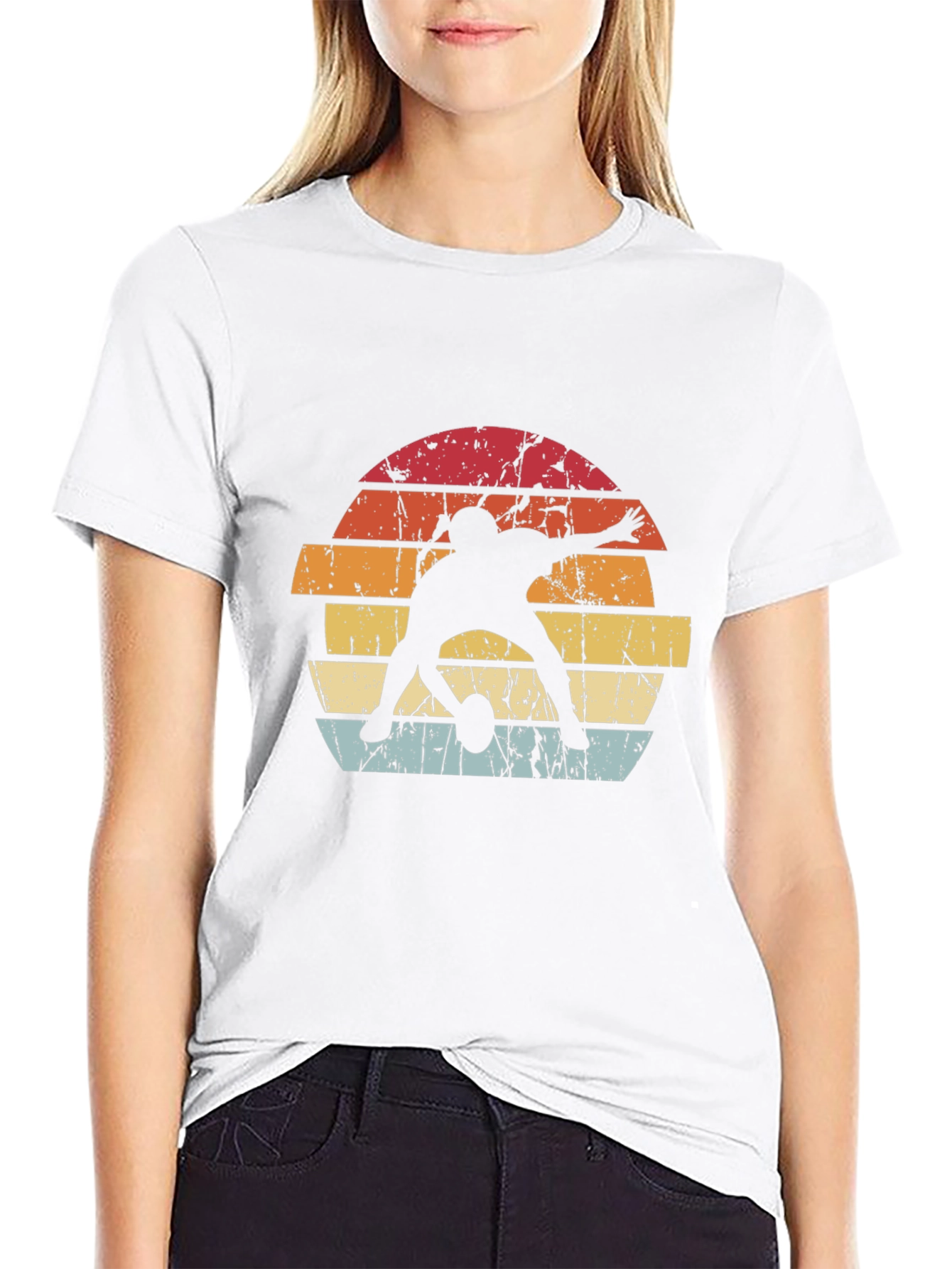 Retro Football Silhouette T-Shirt