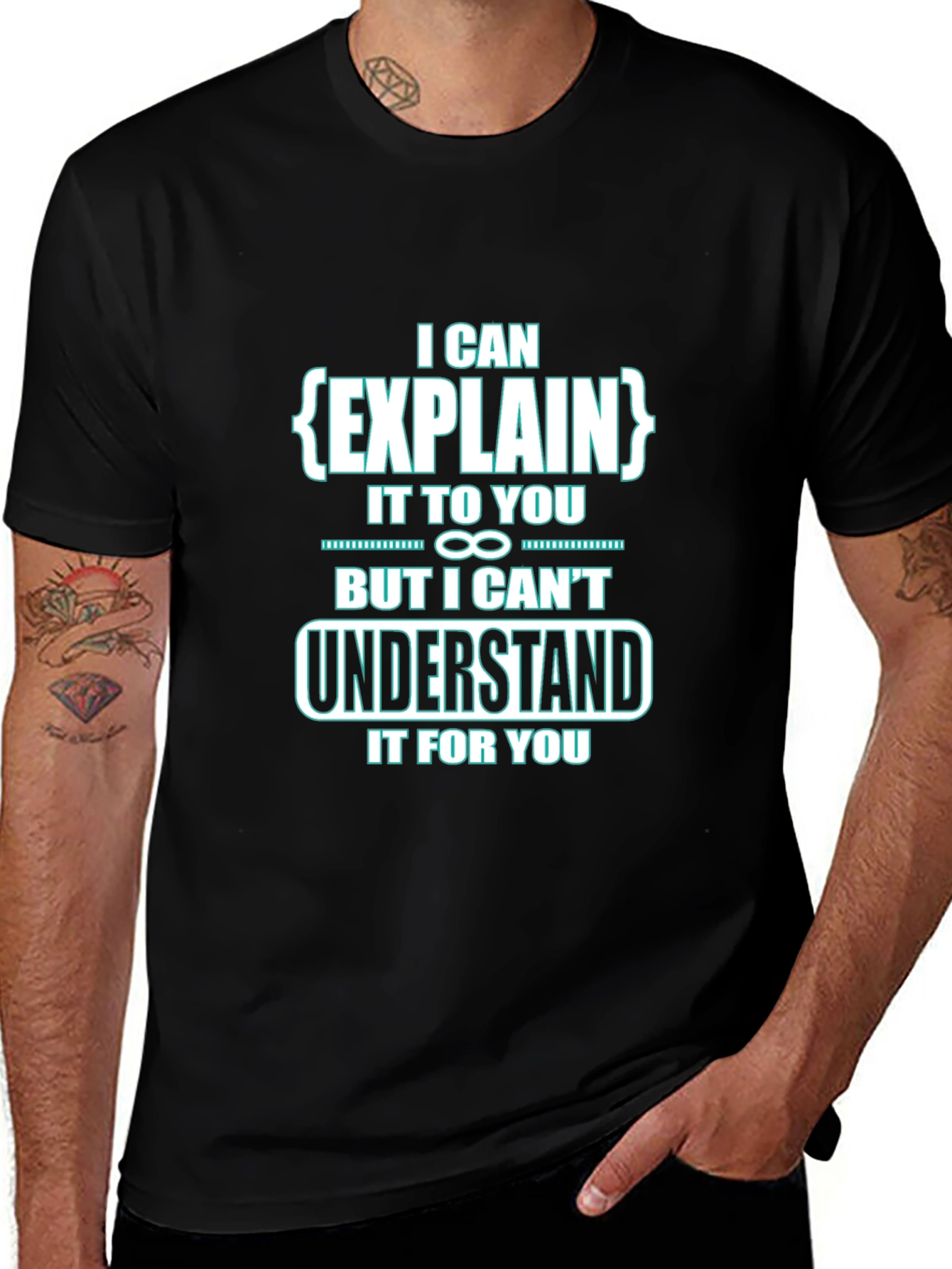 I Can Explain It To You Funny Black T-Shirt