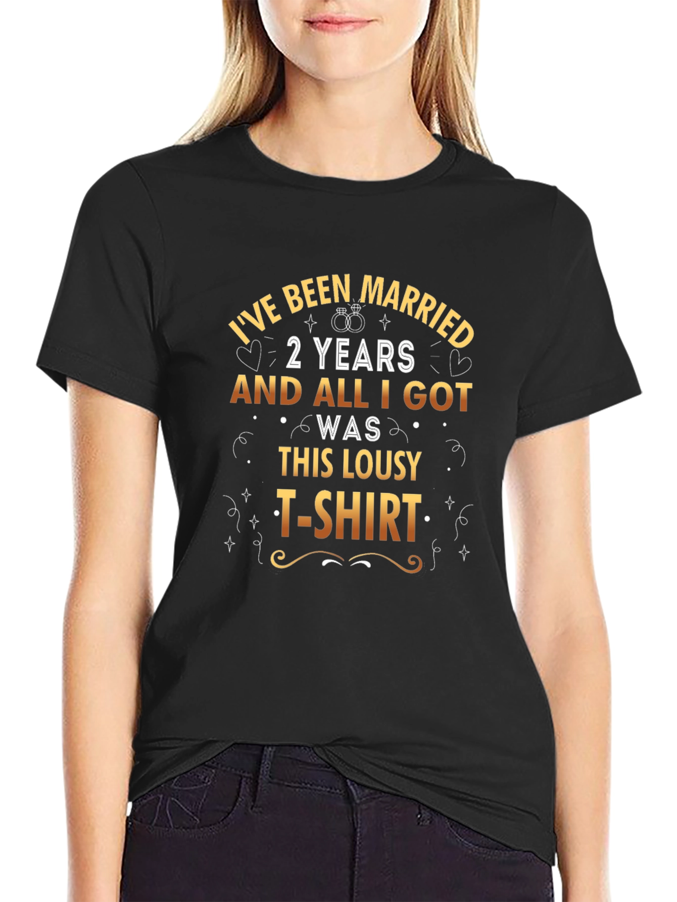 Funny 2nd Anniversary T-Shirt - Married 2 Years