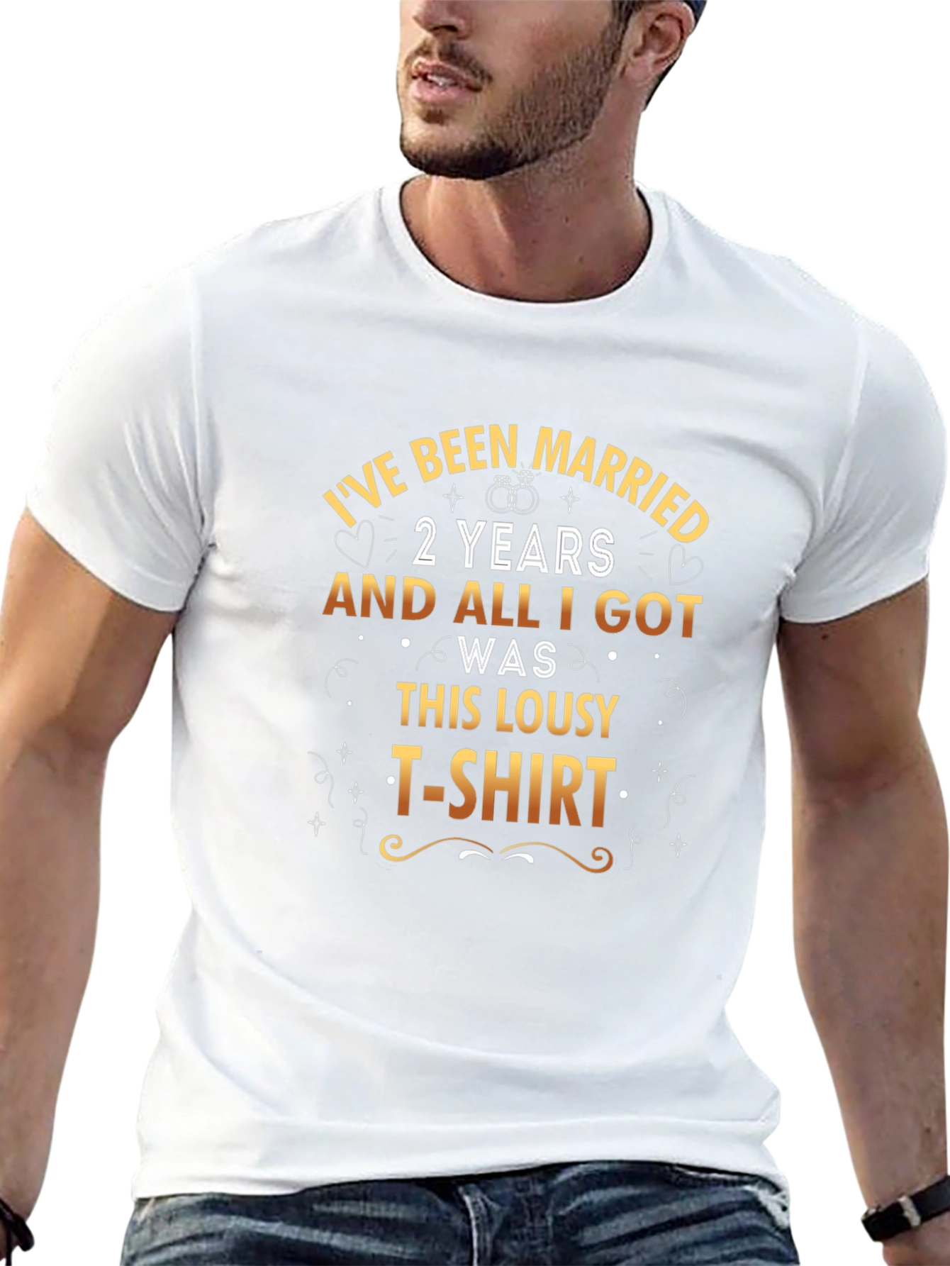Funny 2nd Anniversary T-Shirt - Married 2 Years