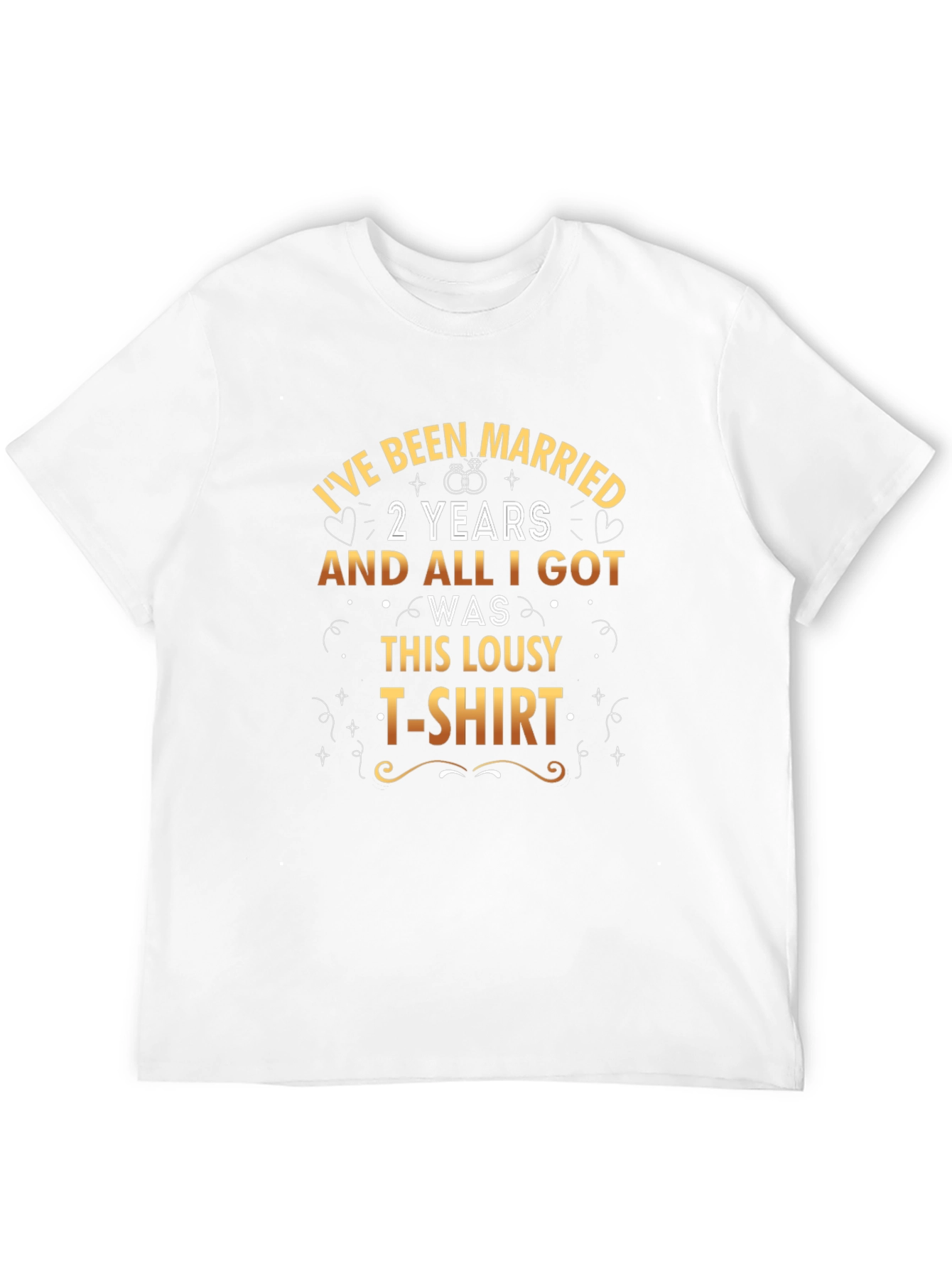 Funny 2nd Anniversary T-Shirt - Married 2 Years