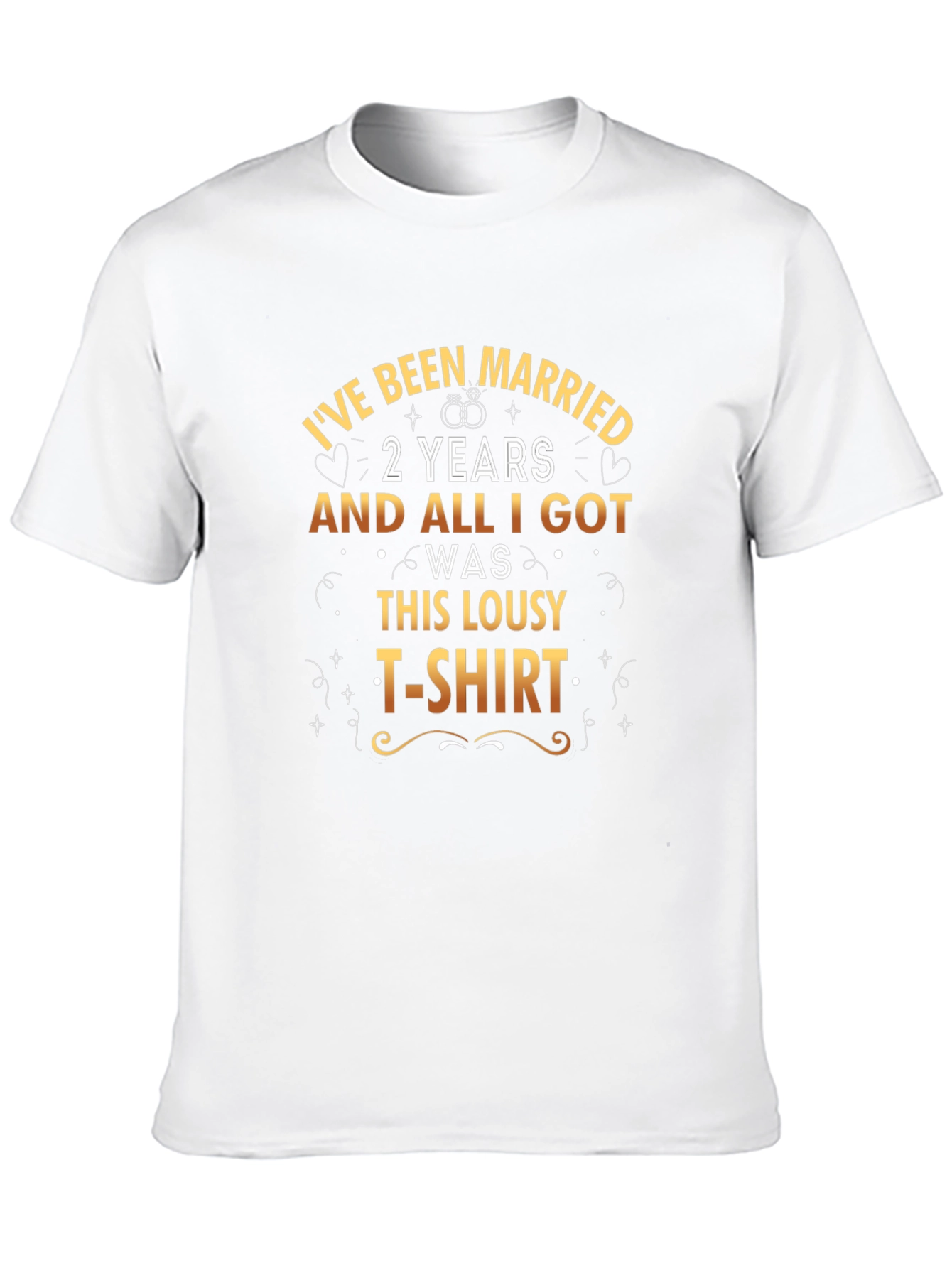 Funny 2nd Anniversary T-Shirt - Married 2 Years