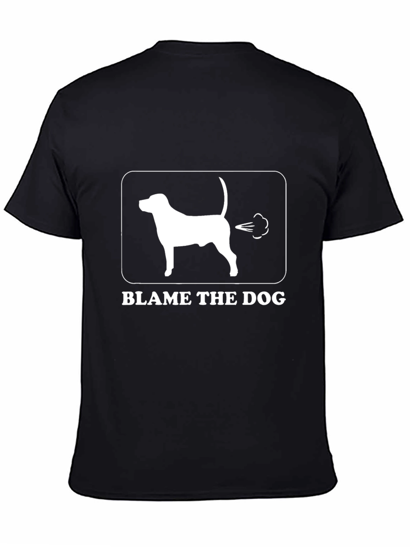 Blame the Dog Funny Graphic Tee
