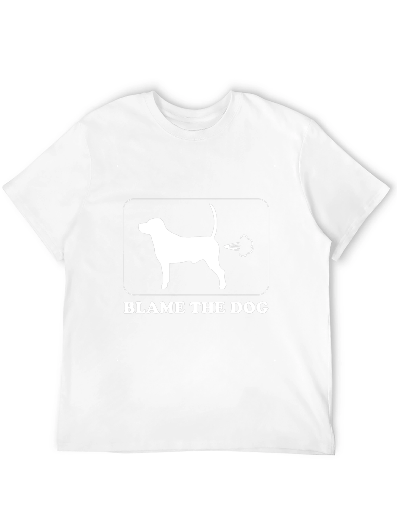 Blame the Dog Funny Graphic Tee