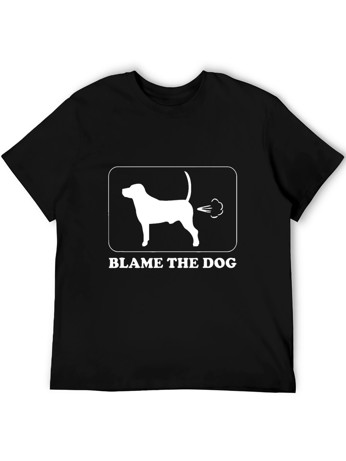 Blame the Dog Funny Graphic Tee