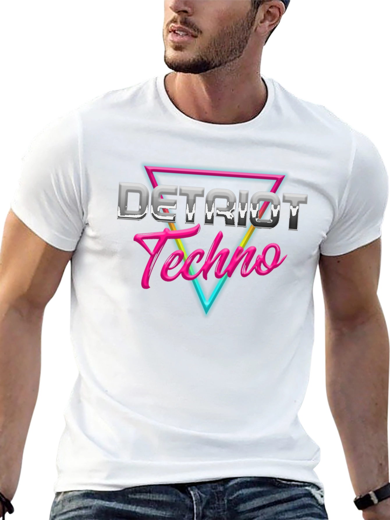 Detroit Techno Graphic T-Shirt