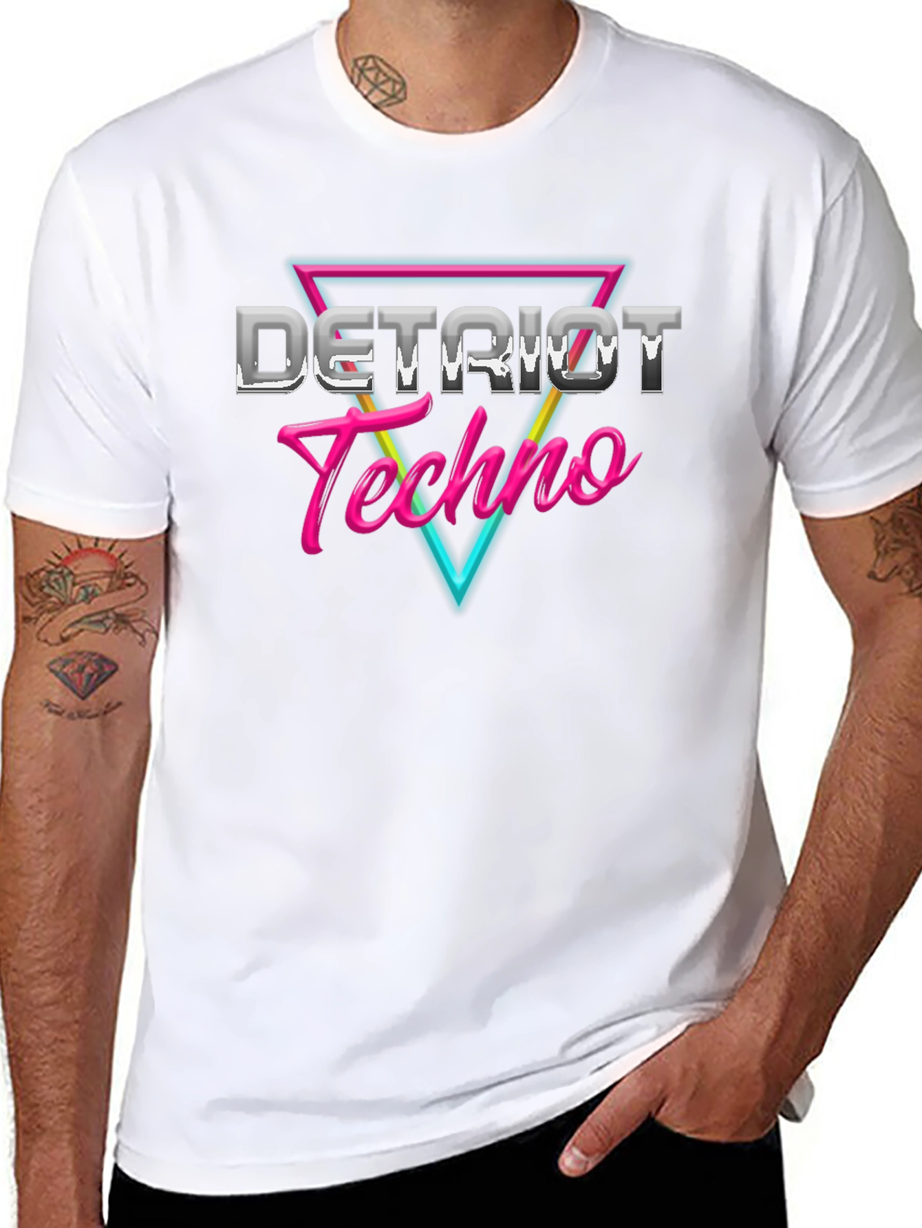 Detroit Techno Graphic T-Shirt