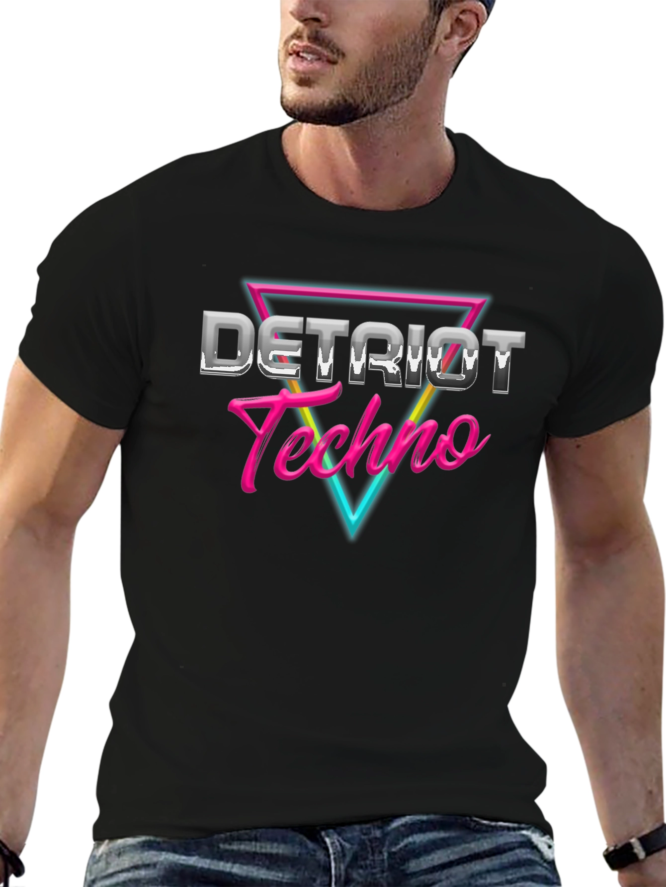 Detroit Techno Graphic T-Shirt
