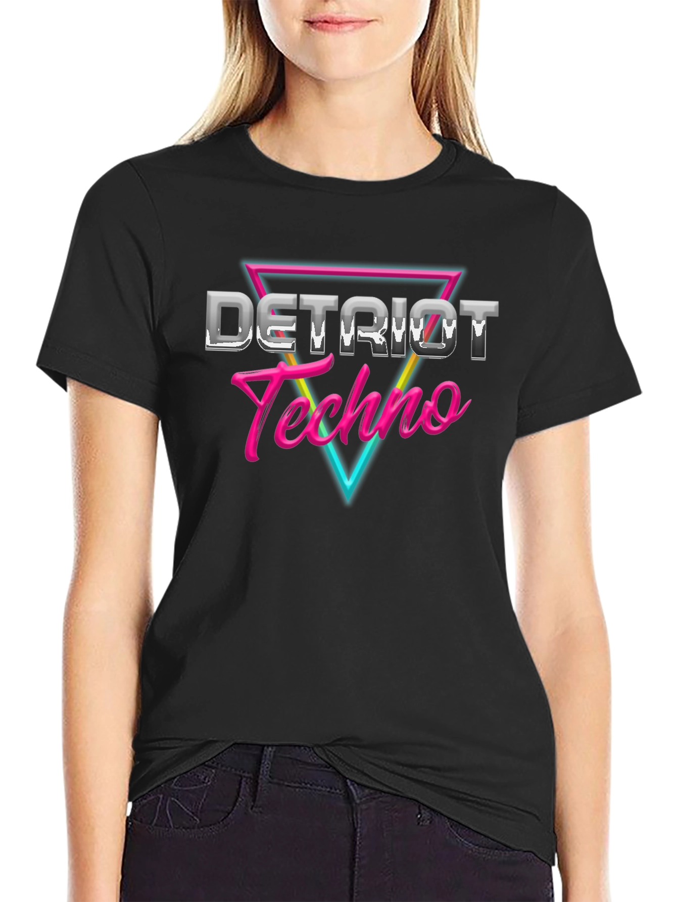 Detroit Techno Graphic T-Shirt
