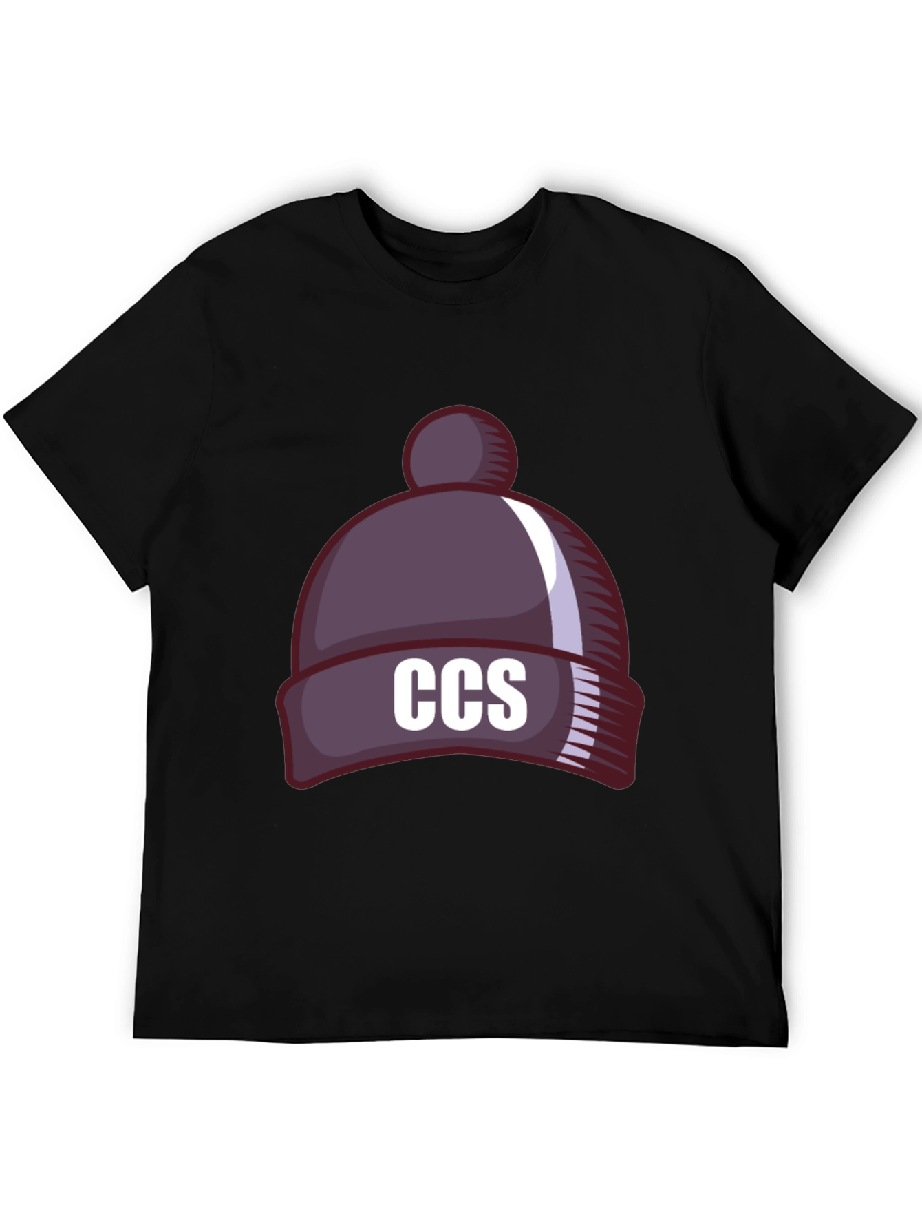 CCS Beanie Hat Graphic Tee - Stylish & Comfy!