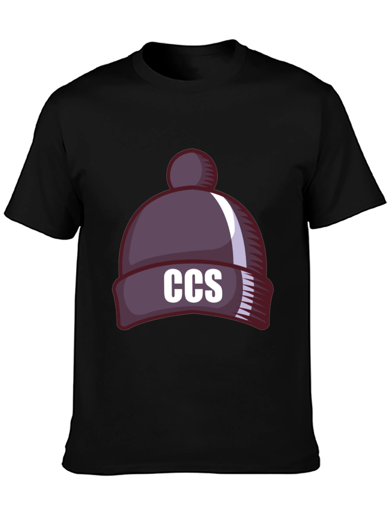 CCS Beanie Hat Graphic Tee - Stylish & Comfy!