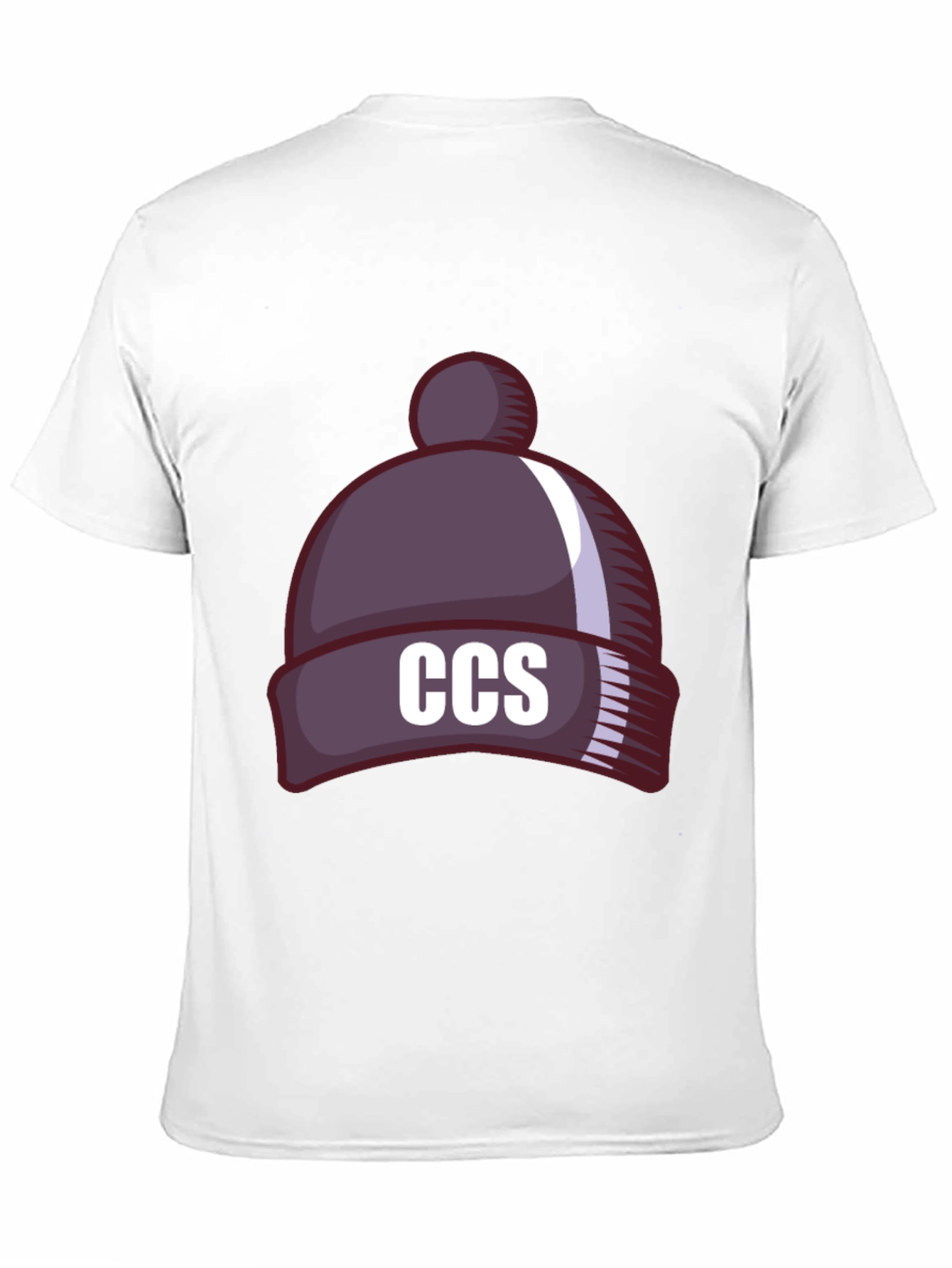 CCS Beanie Hat Graphic Tee - Stylish & Comfy!
