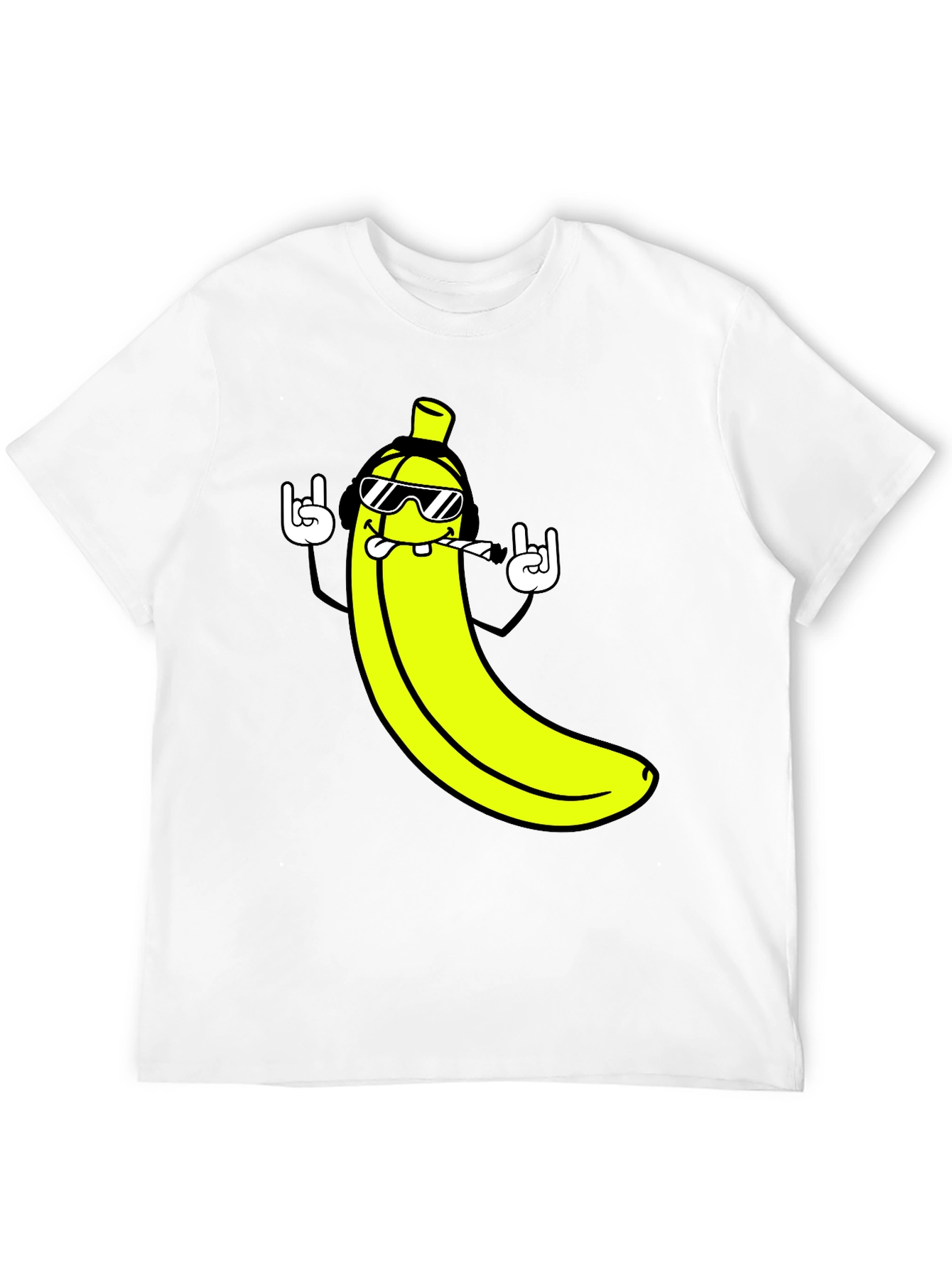 Cool Banana Graphic T-Shirt - Rock On Style