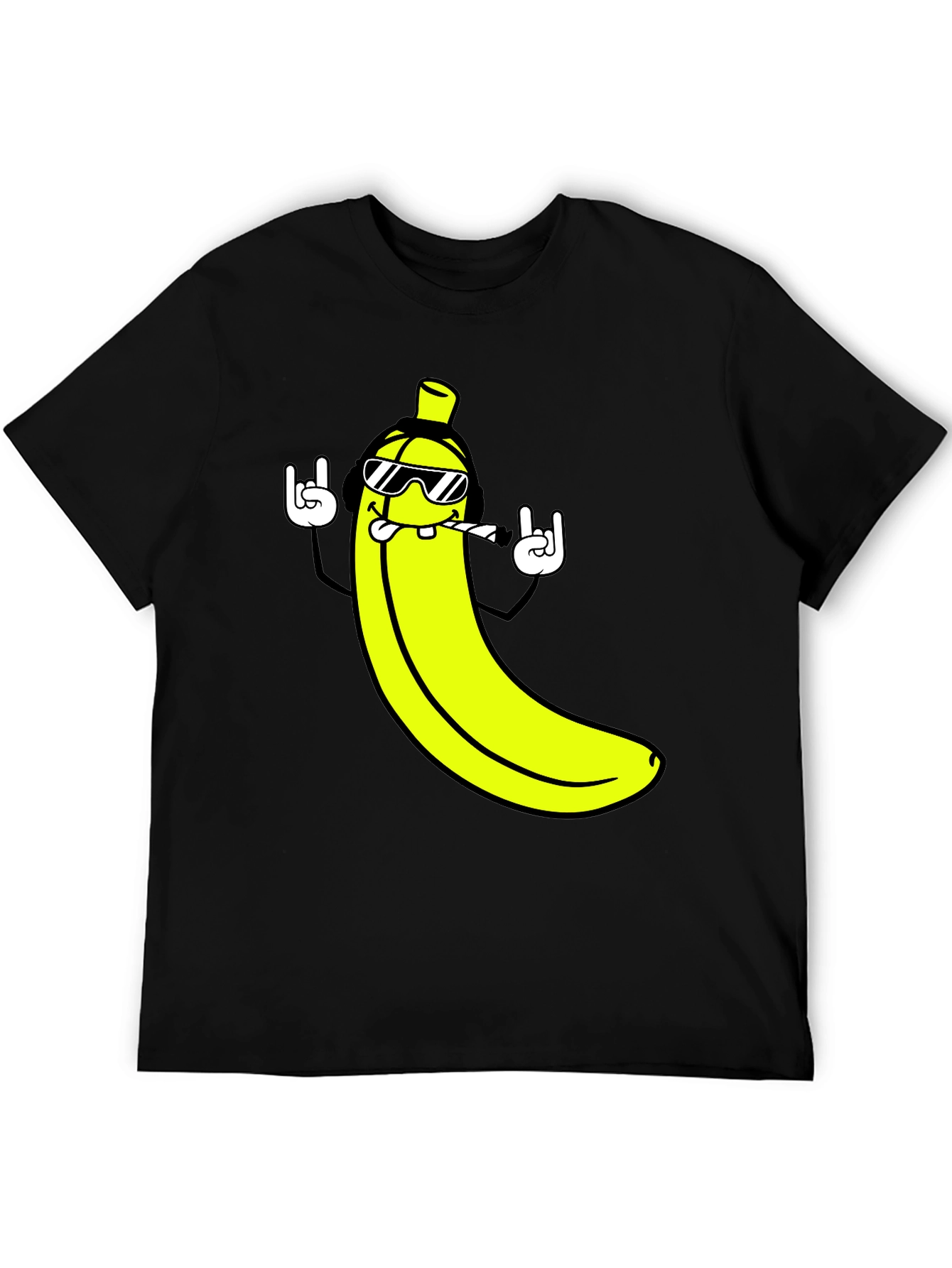 Cool Banana Graphic T-Shirt - Rock On Style