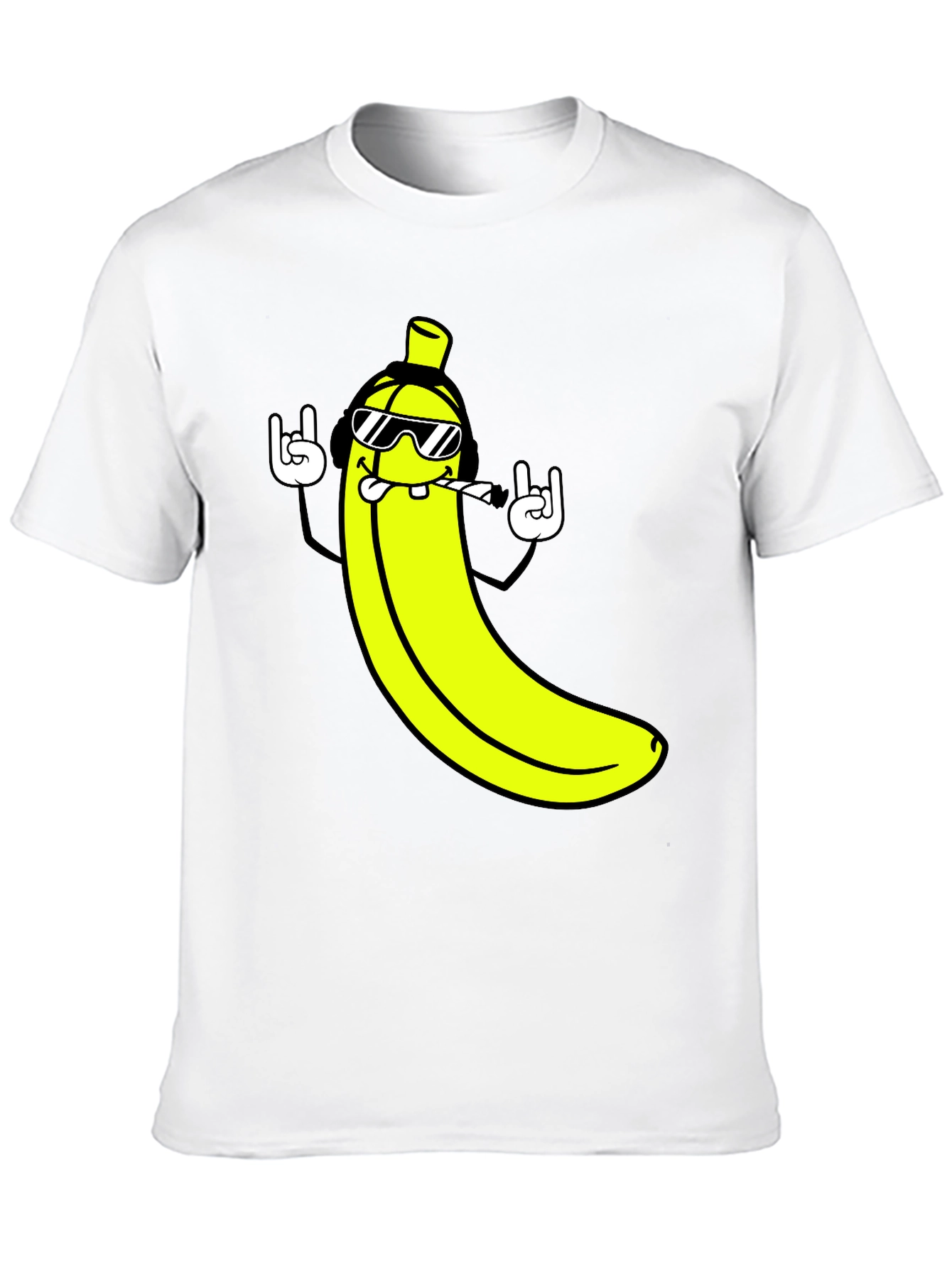 Cool Banana Graphic T-Shirt - Rock On Style