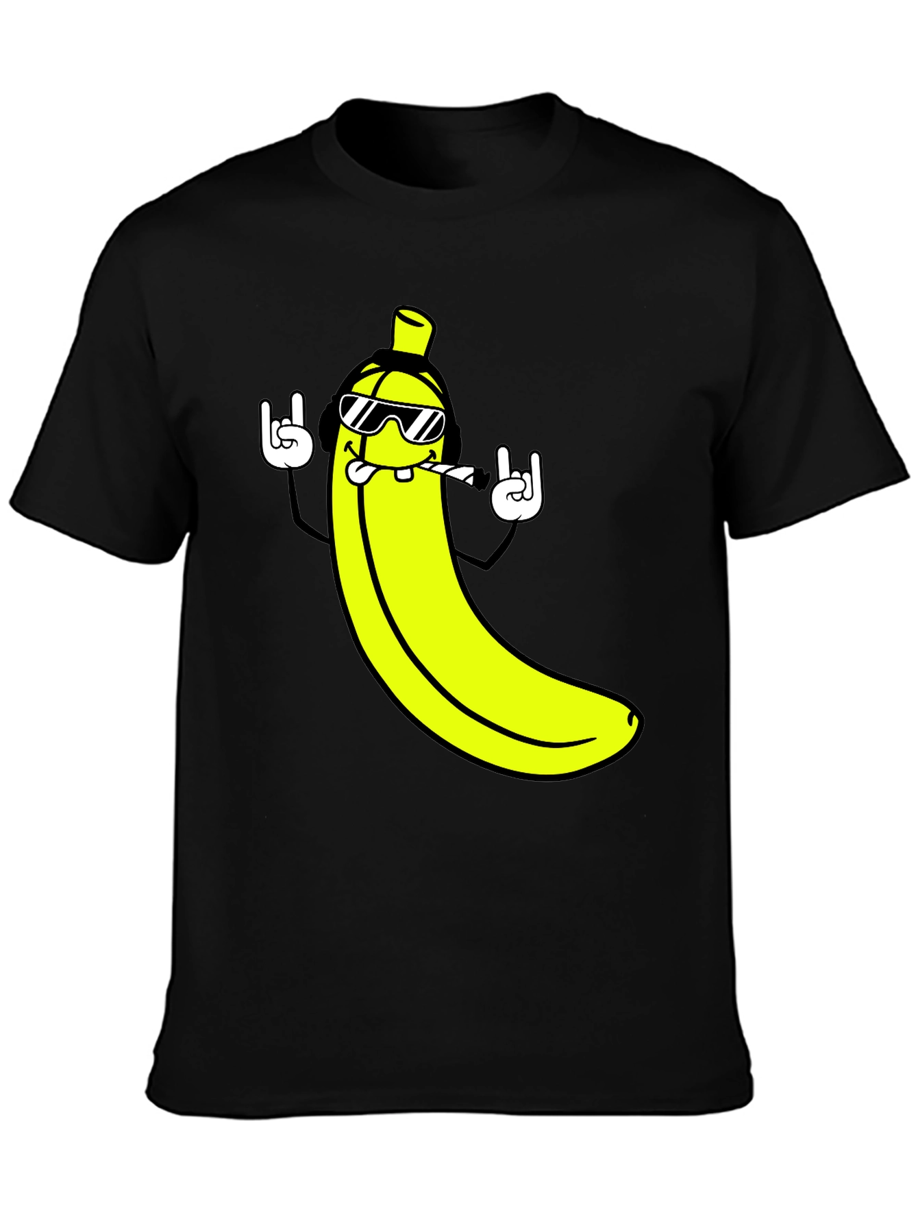 Cool Banana Graphic T-Shirt - Rock On Style