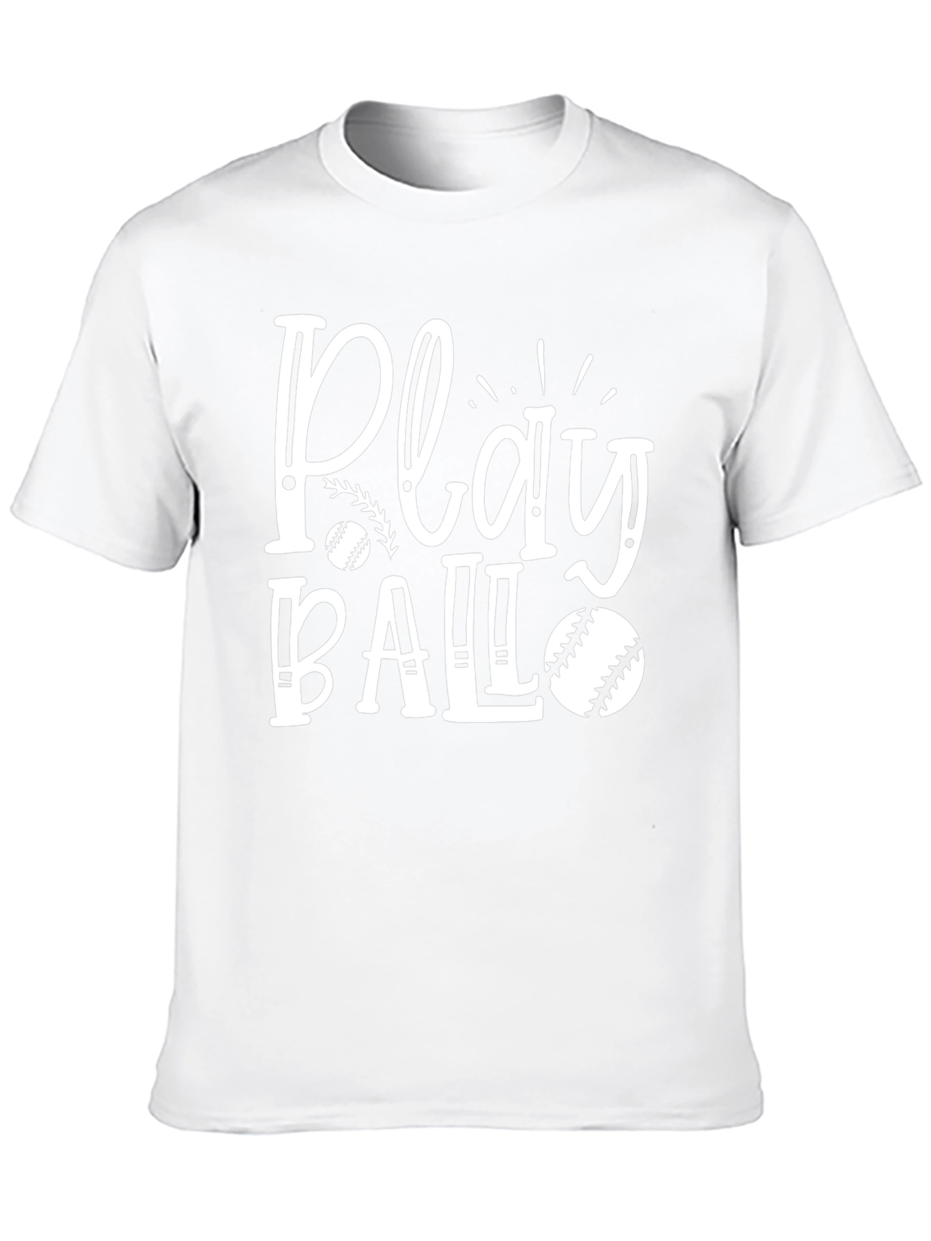 Play Ball T-Shirt - Baseball Graphic Tee