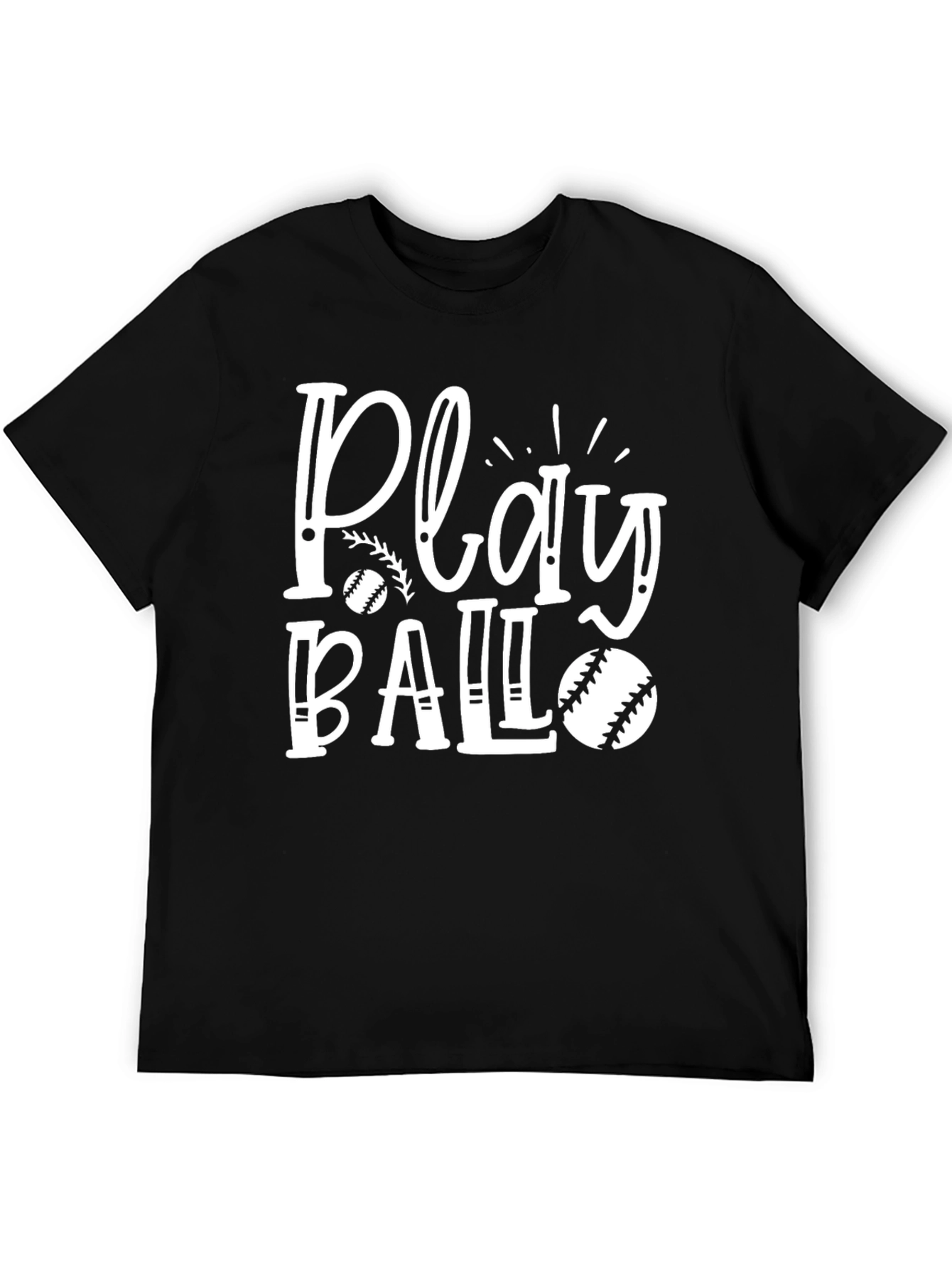 Play Ball T-Shirt - Baseball Graphic Tee