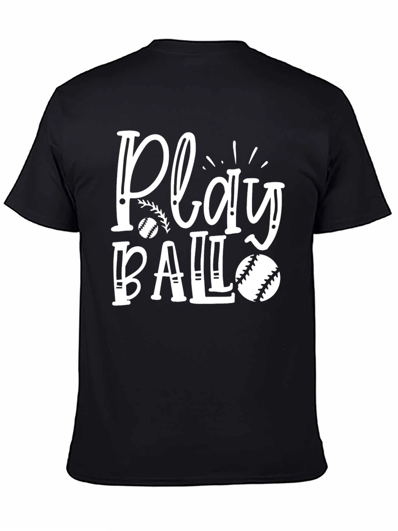 Play Ball T-Shirt - Baseball Graphic Tee