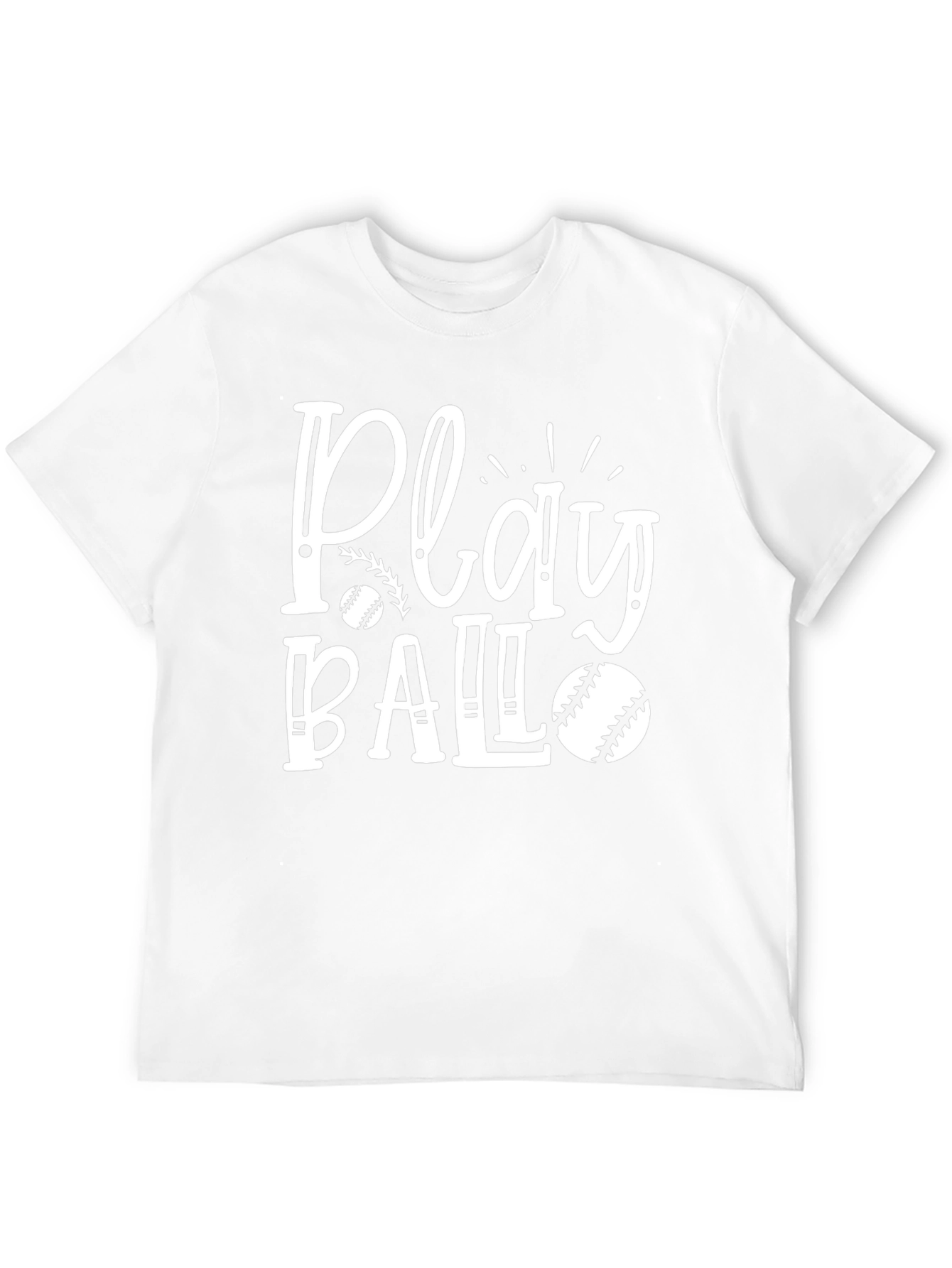 Play Ball T-Shirt - Baseball Graphic Tee