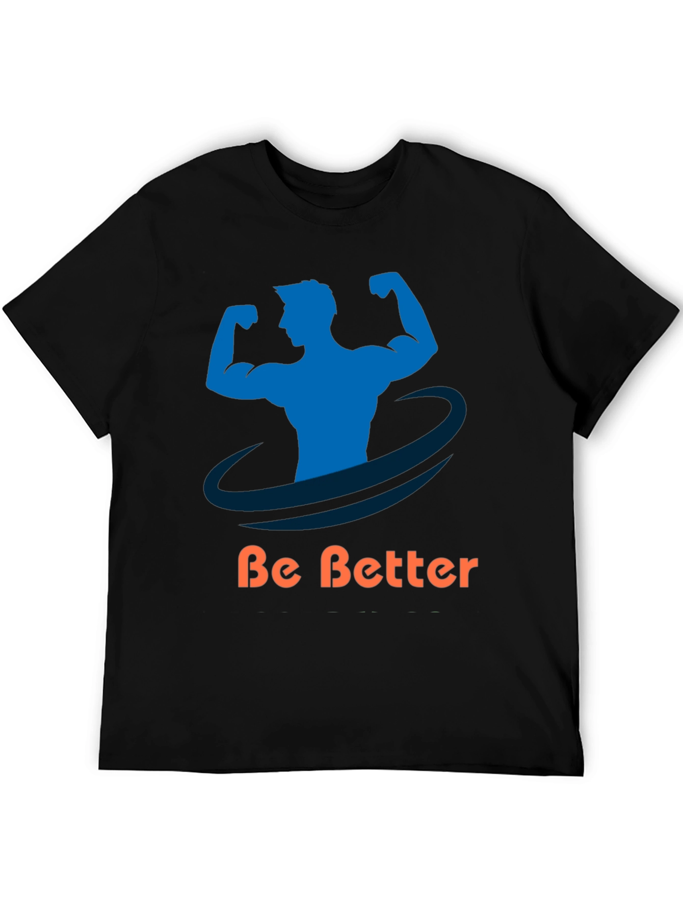 Be Better Gym T-Shirt - Black Stylish Fitness Apparel