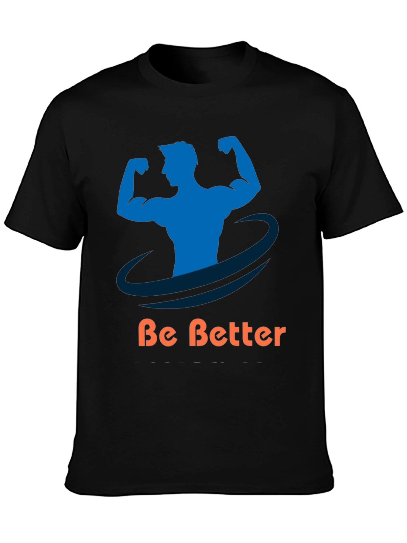 Be Better Gym T-Shirt - Black Stylish Fitness Apparel