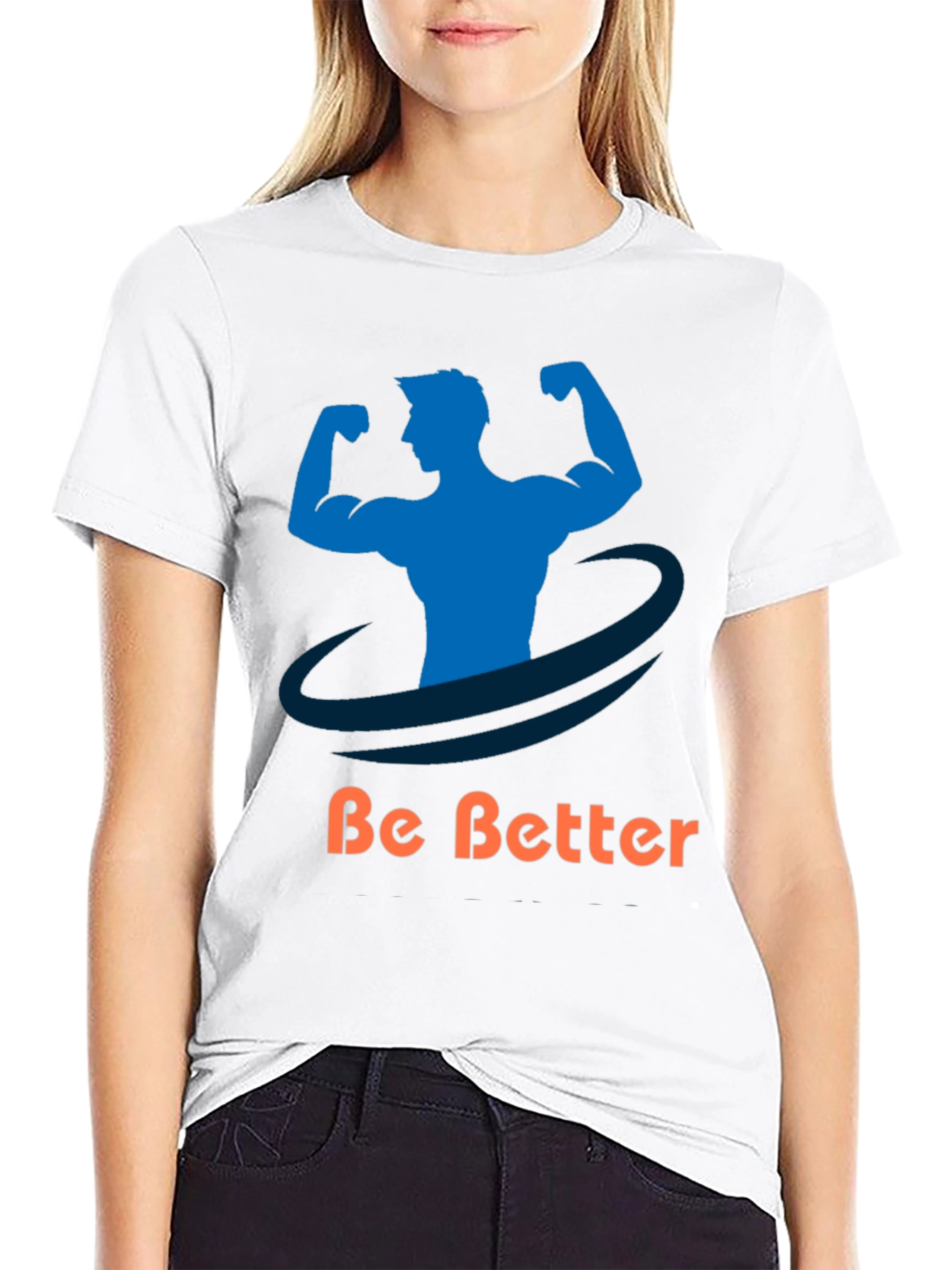 Be Better Gym T-Shirt - Black Stylish Fitness Apparel