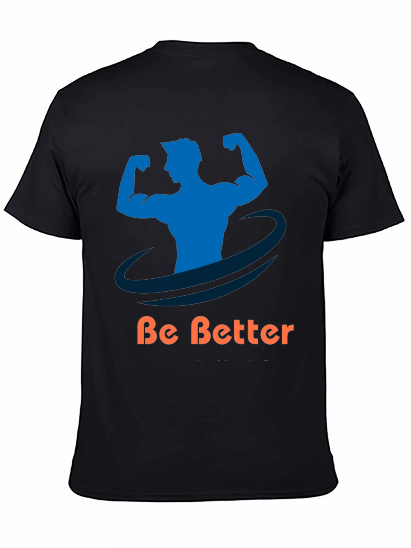 Be Better Gym T-Shirt - Black Stylish Fitness Apparel
