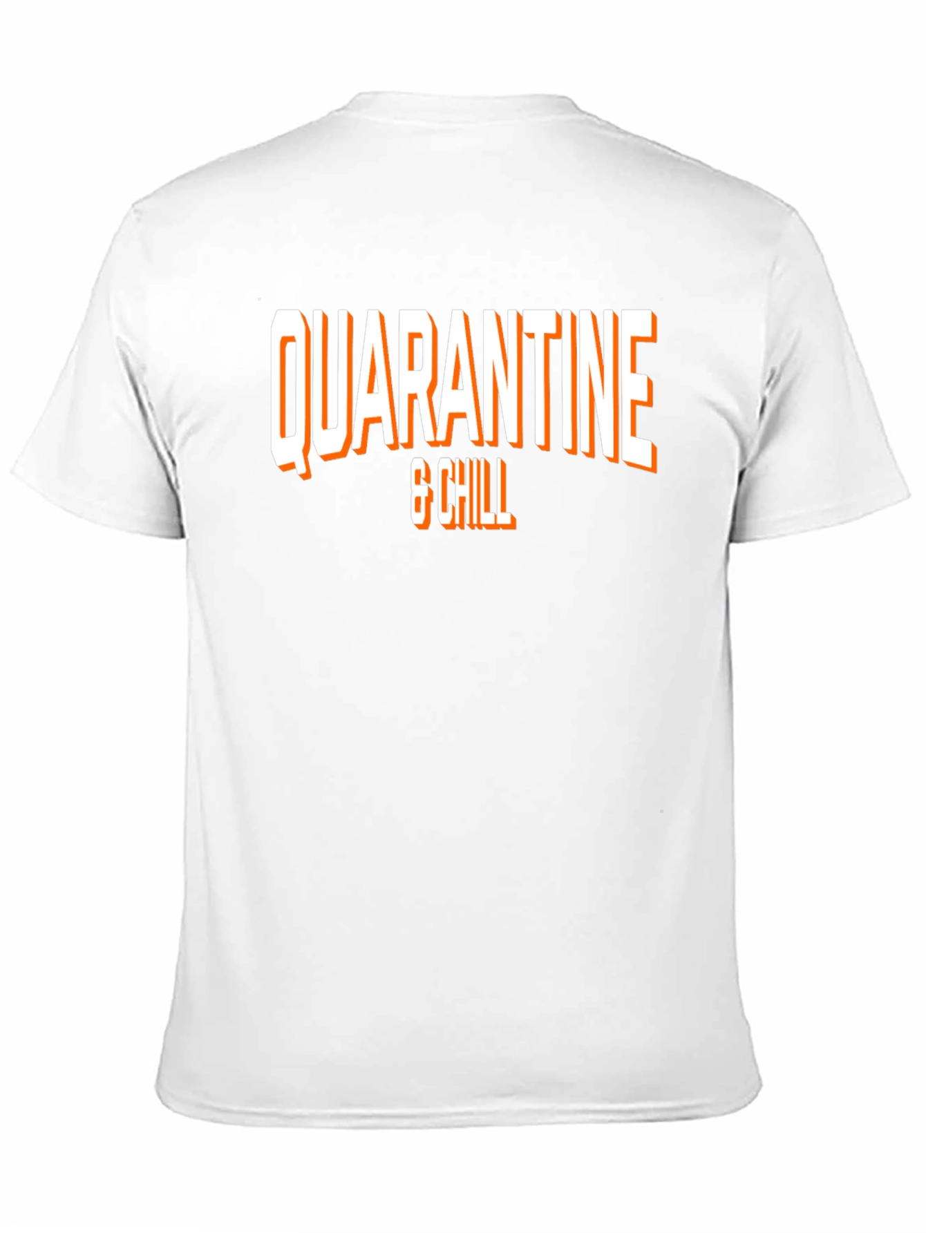 Quarantine & Chill Graphic Tee - Black T-Shirt