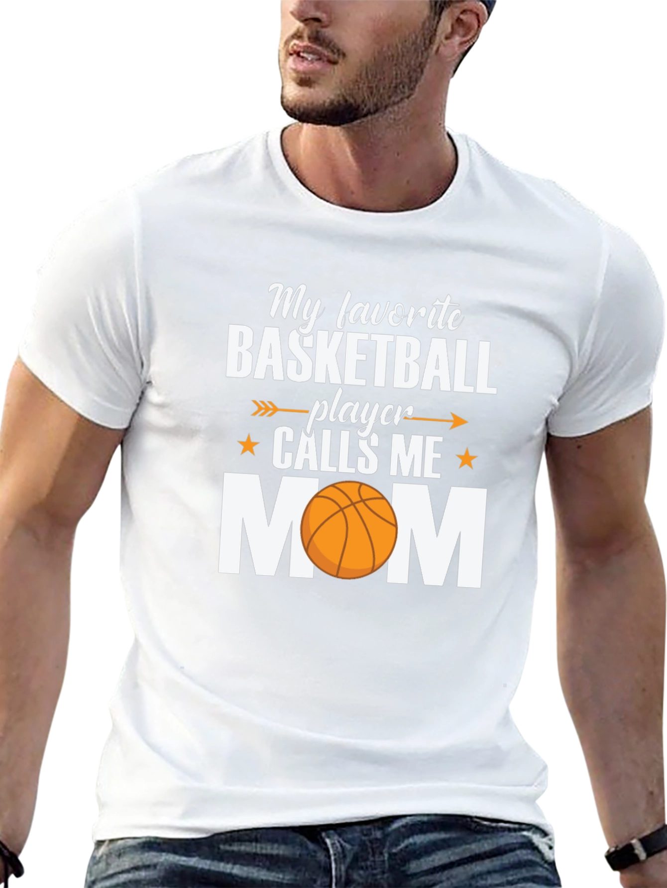 Basketball Mom T-Shirt - Sports Fan Apparel