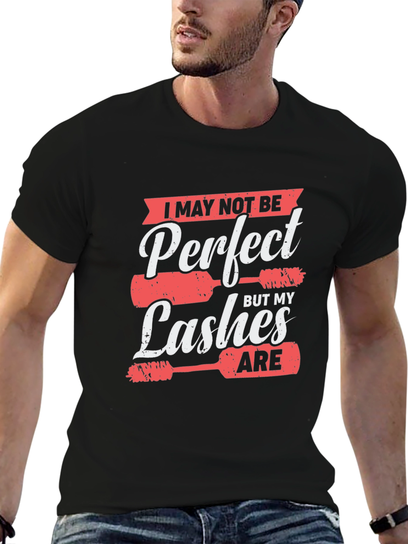 Perfect Lashes T-Shirt - Funny Mascara Lover Tee